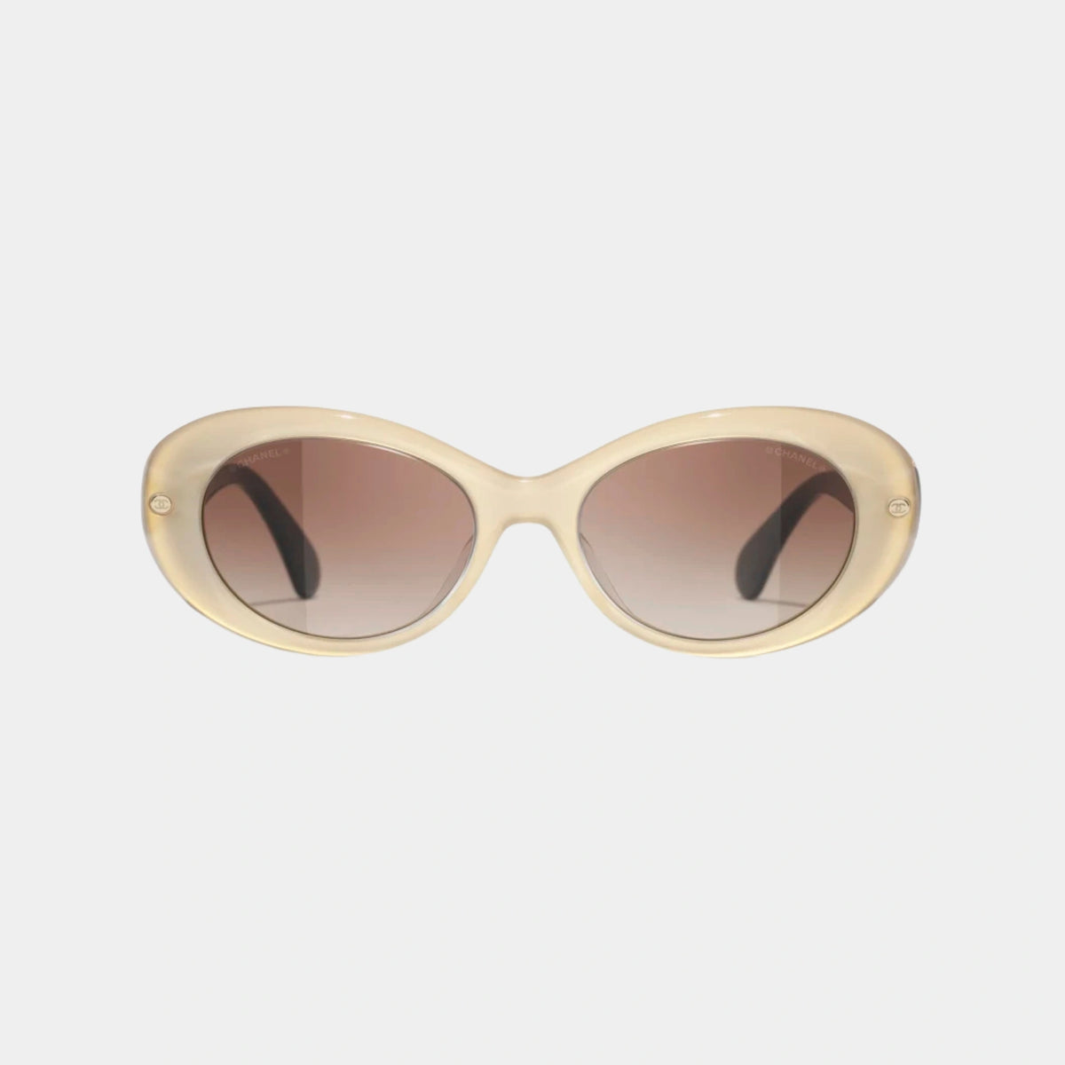 Oval Glasses in Acetate Frame