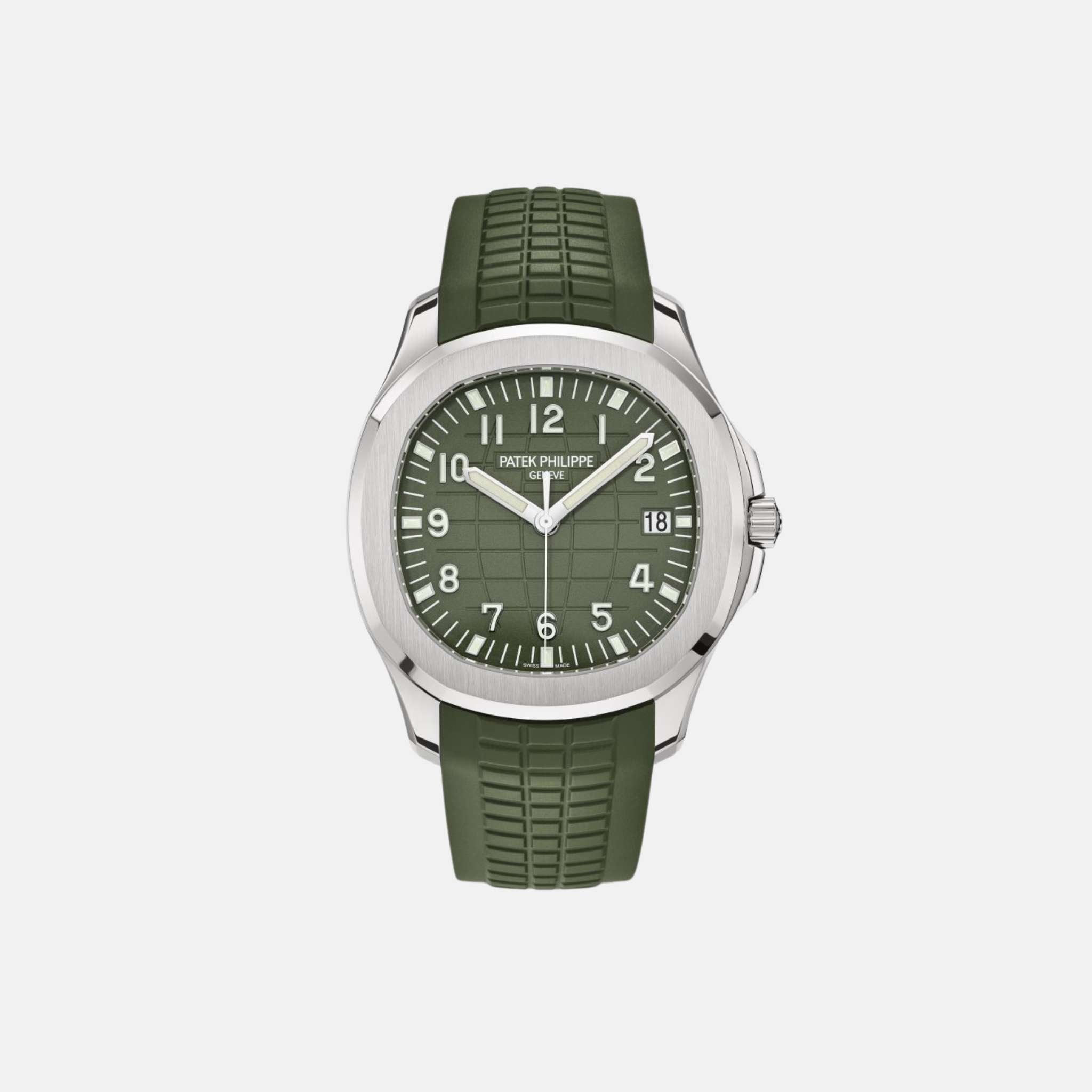 Patek Philippe 5168G-010 - Aquanaut Self-Winding, Khakli green, Front