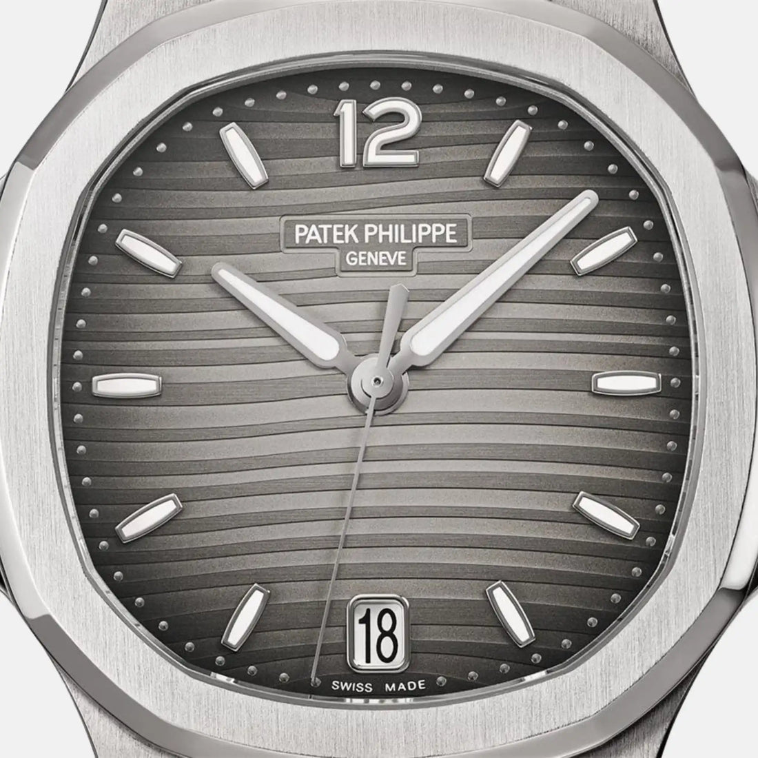Patek Philippe 7118/1A - 011 - نوتيلوس ذاتية التعبئة، لقطة مقرّبة