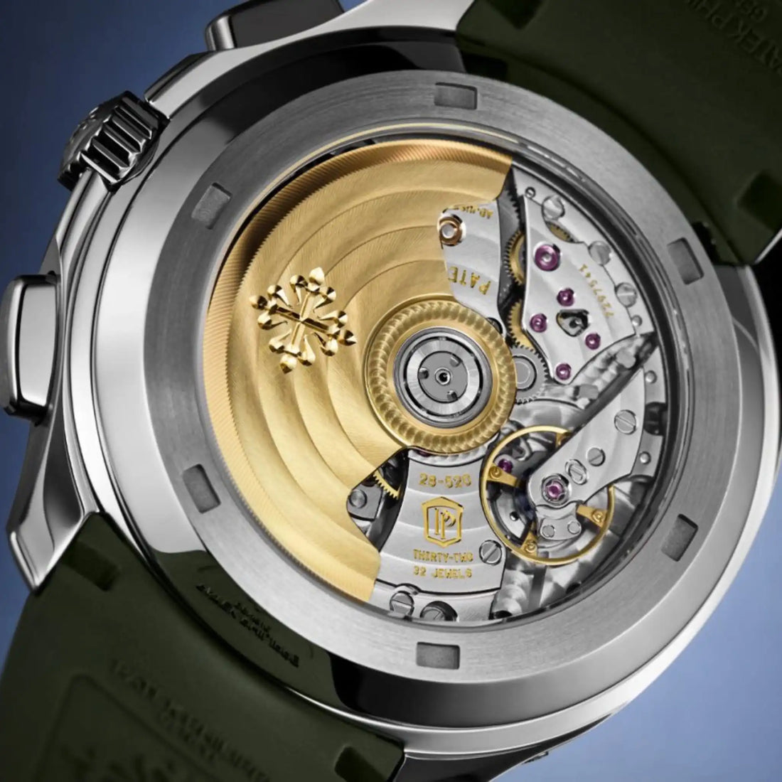 Patek Philippe Aquanaut Chronograph 5968G-010، من الخلف