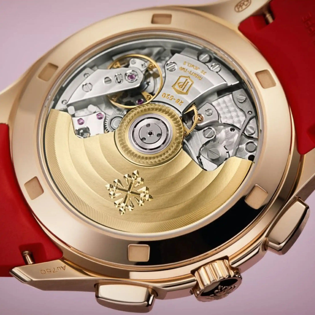 Patek Philippe Aquanaut Luce Rainbow Chronograph 7968/300R-001 ، الخلف