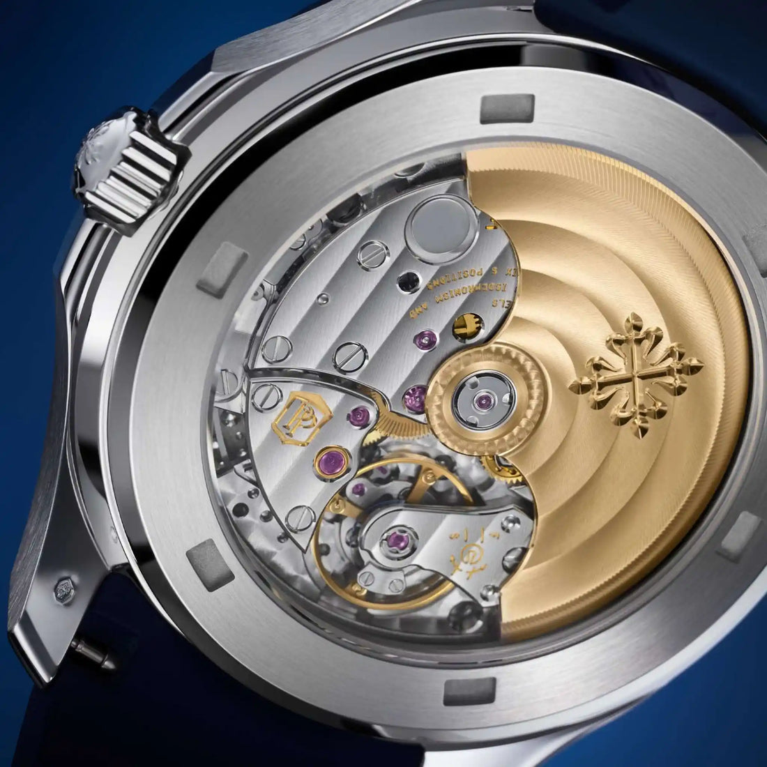 Patek Philippe Aquanaut ذاتي التعبئة - 5268/461G، من الخلف