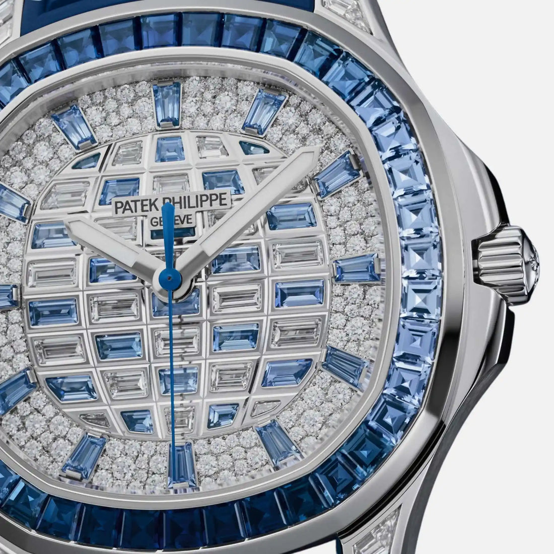 Patek Philippe أكوانوت ذاتي التعبئة - 5268/461G، لقطة مقرّبة، المينا