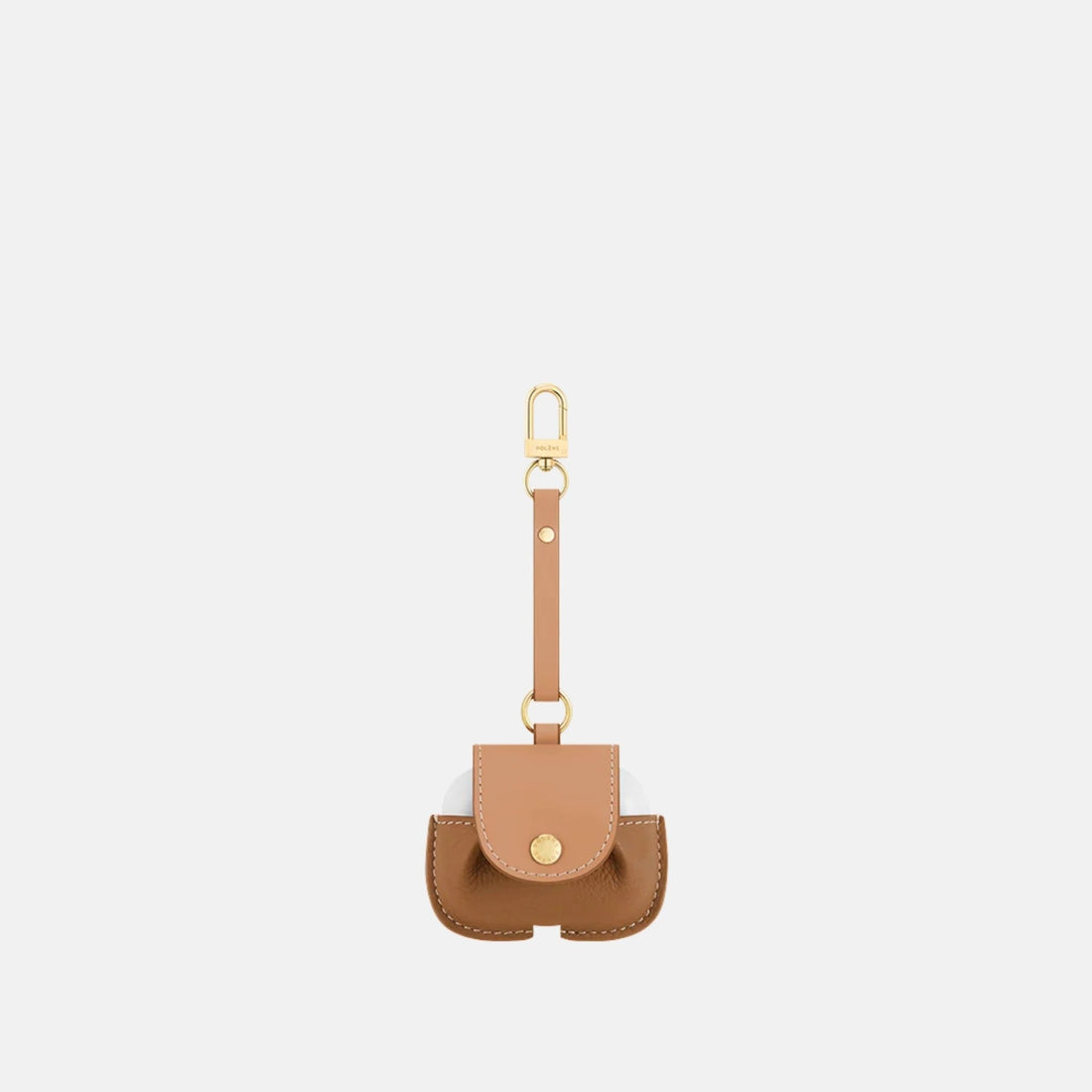 Polene Airpods Case Duo Edition, Camel