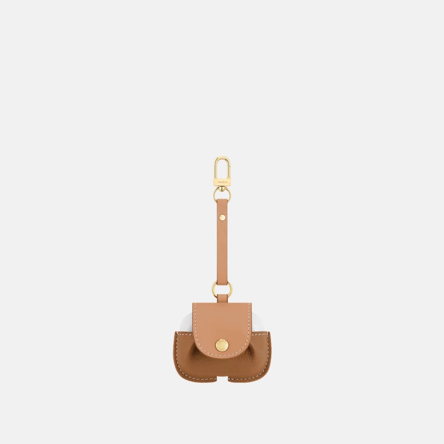 Polene Airpods Case Duo Edition, Camel