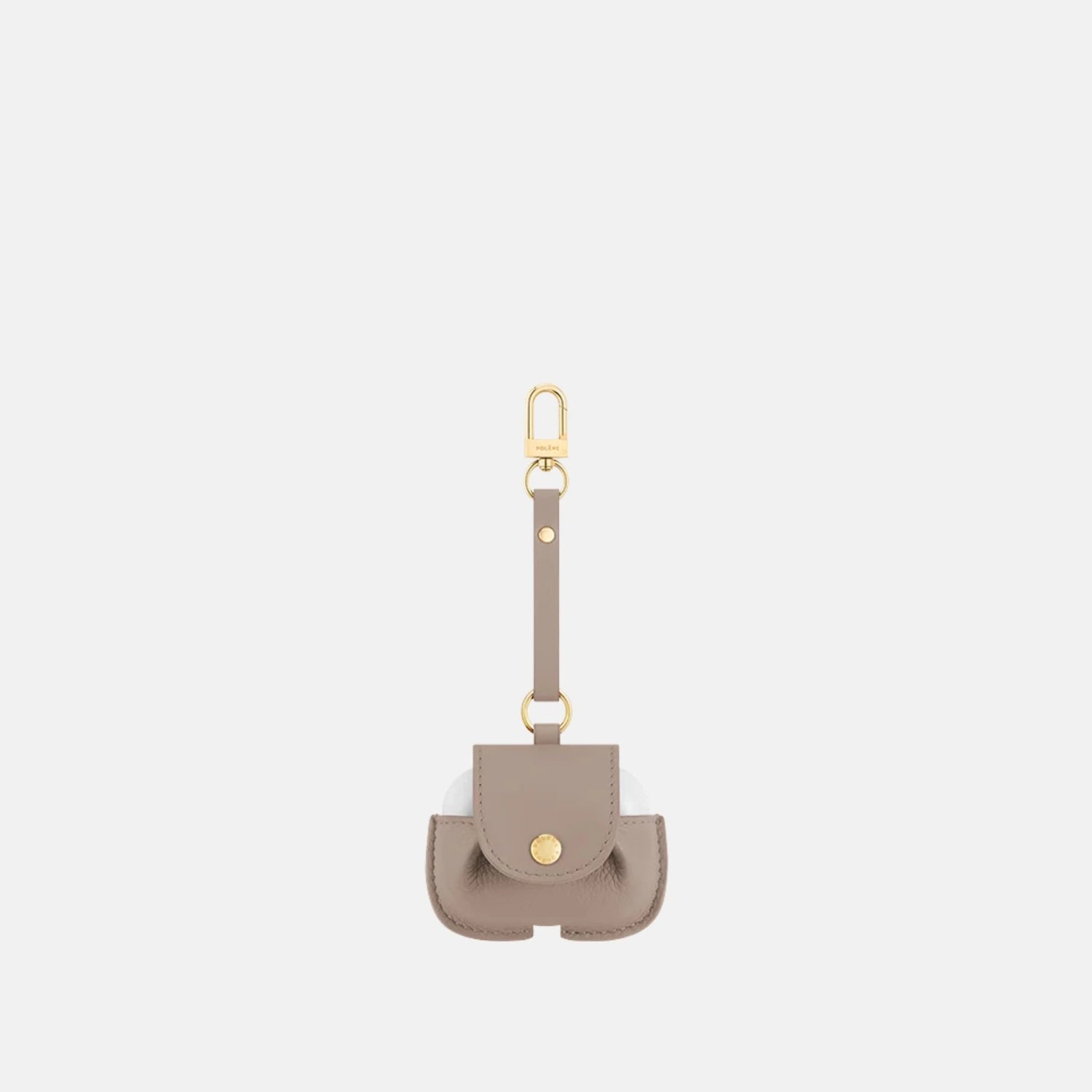Polene Airpods Case Duo Edition, Taupe