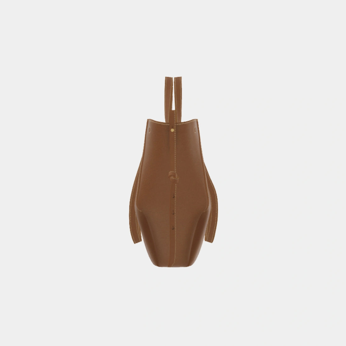 Polene Cyme Handbag, Camel , Side 