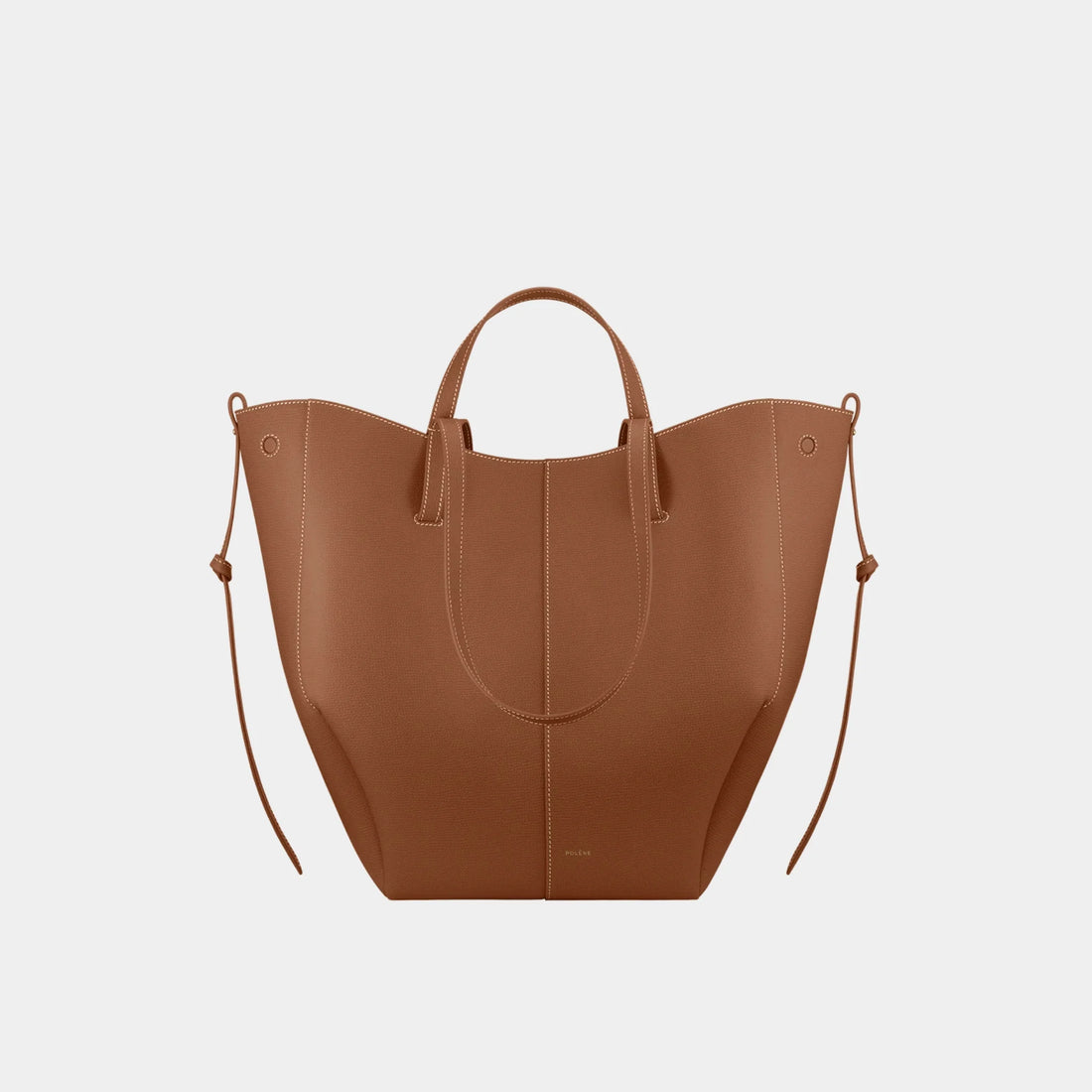 Polene Cyme Tote Bag, Camel