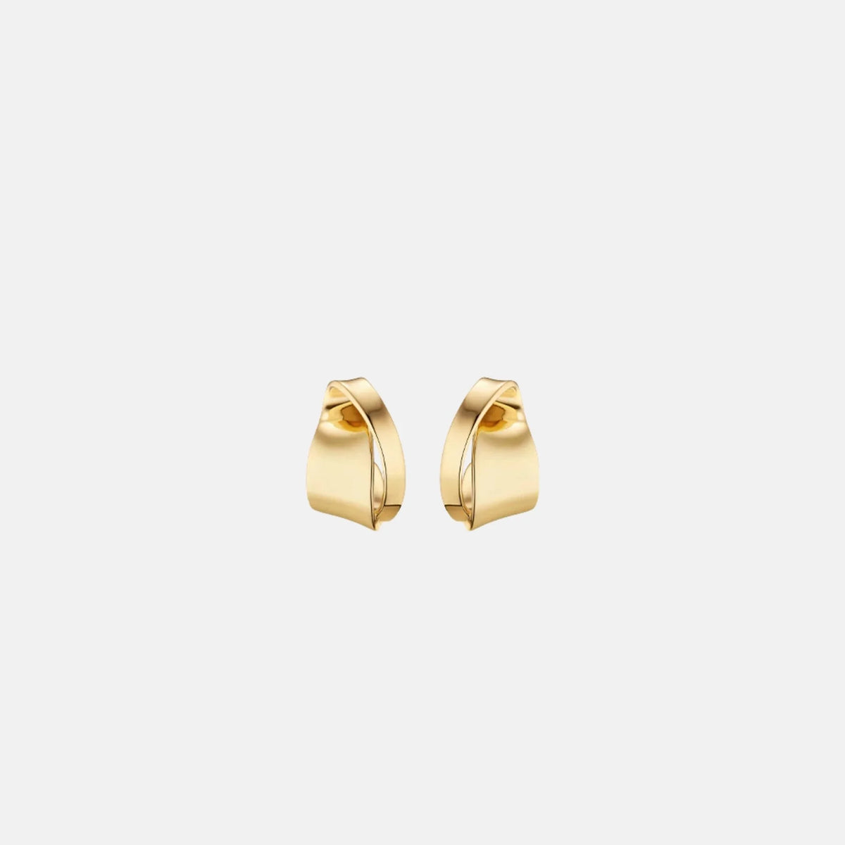 Eole Curled Earrings Gilded Edition