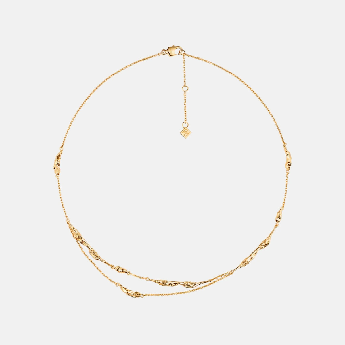 Eroz Double Chain 24 Carat Gold Gilded Edition