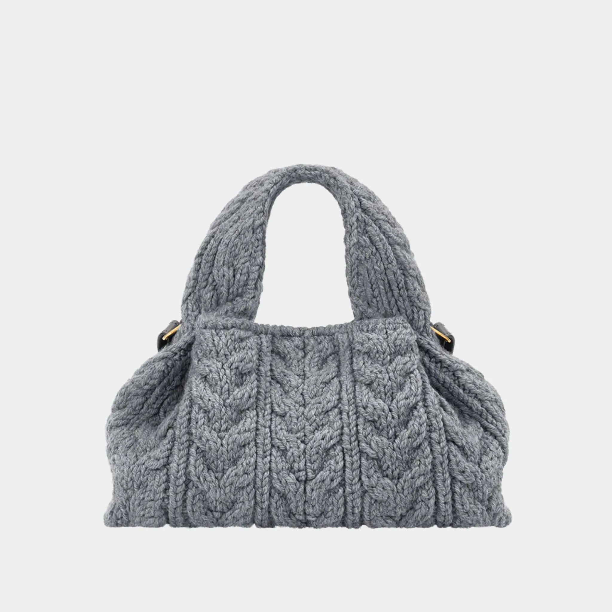 Polene Numero Neuf Mini Handbag, merino Pebble