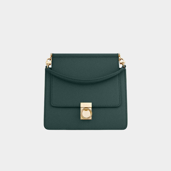 Polene Numero Sept Mini Handbag Edition Textured Green – Sands Polene Numero Sept Mini Handbag Edition Textured Green – Sands