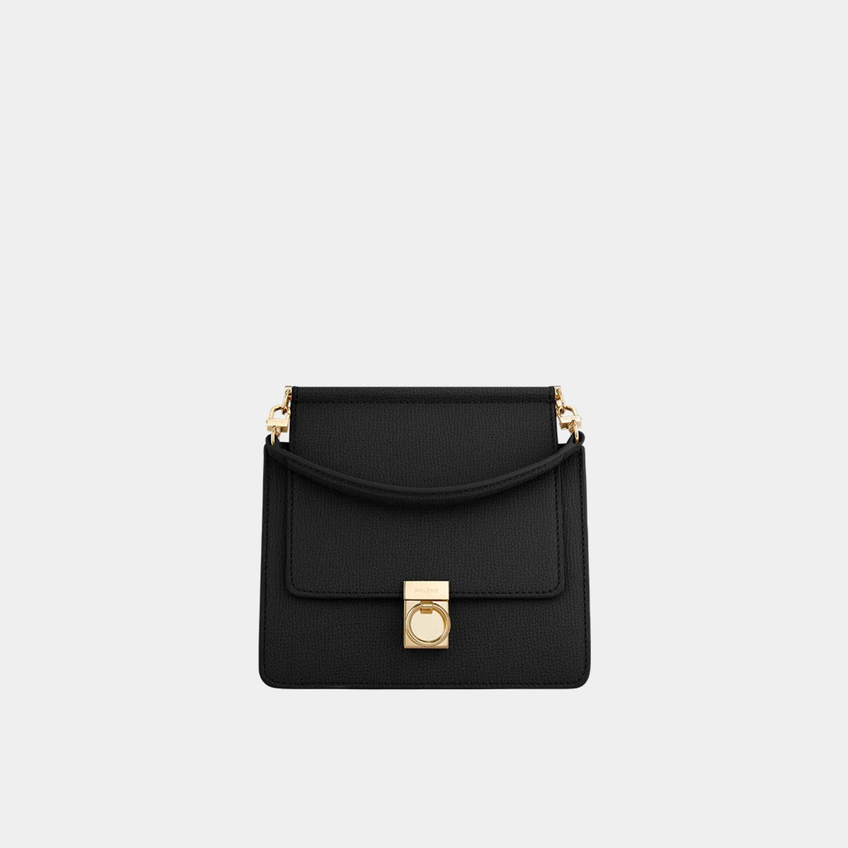 Numero Sept Mini Textured Calf Leather Handbag