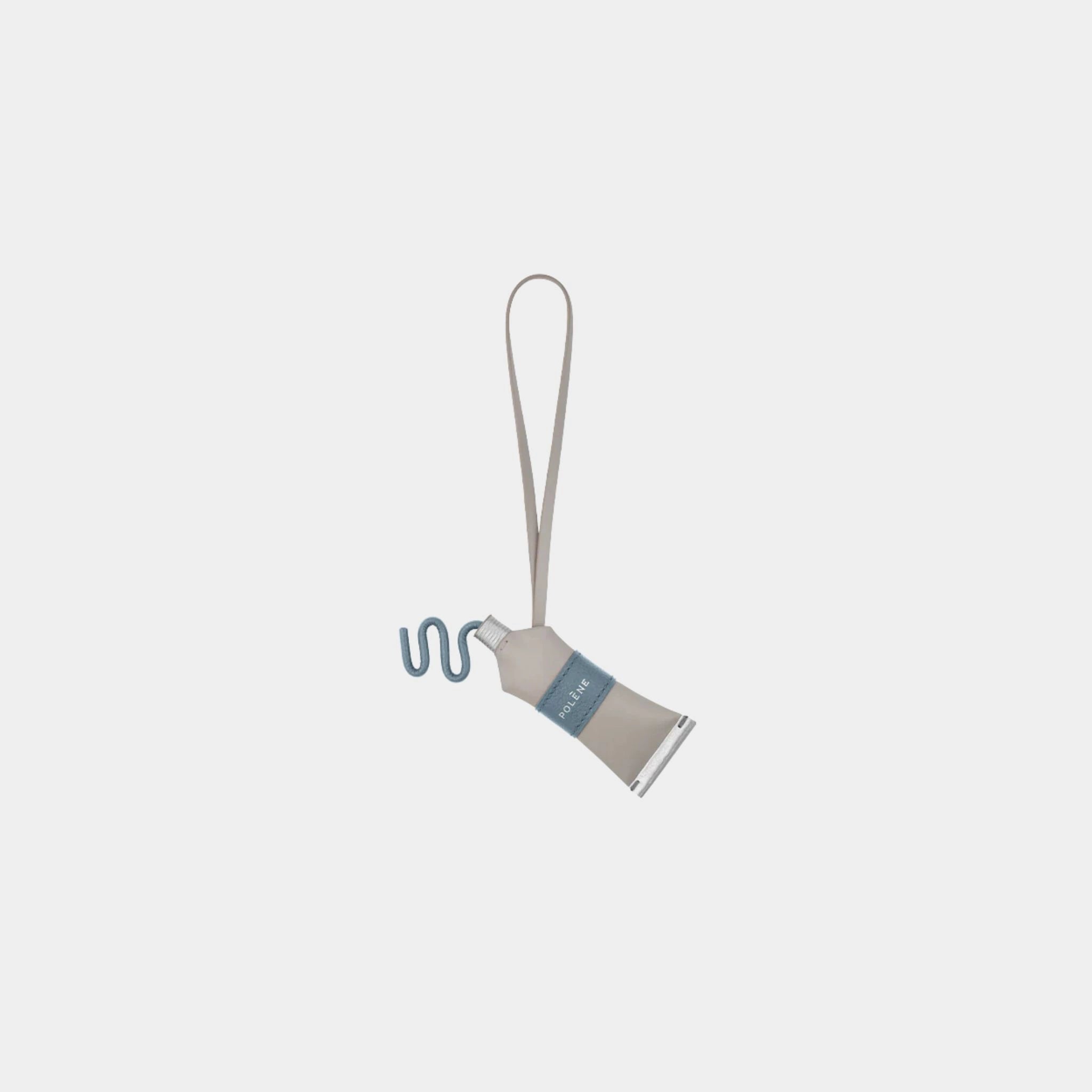 Polene The Painter Charm, Ash Blue , Front 