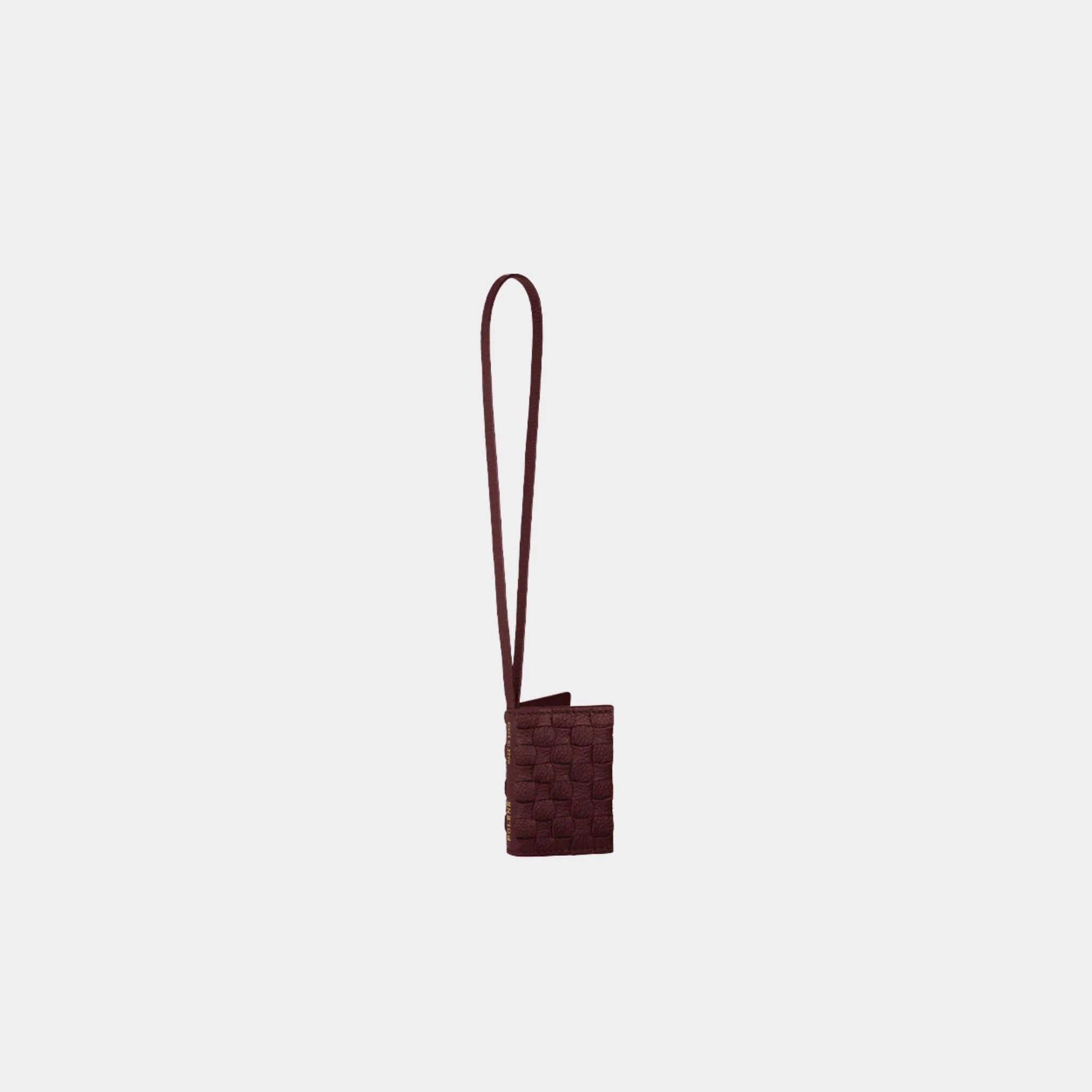 Polene The Writer Charm, Blsck Cherry, Front 