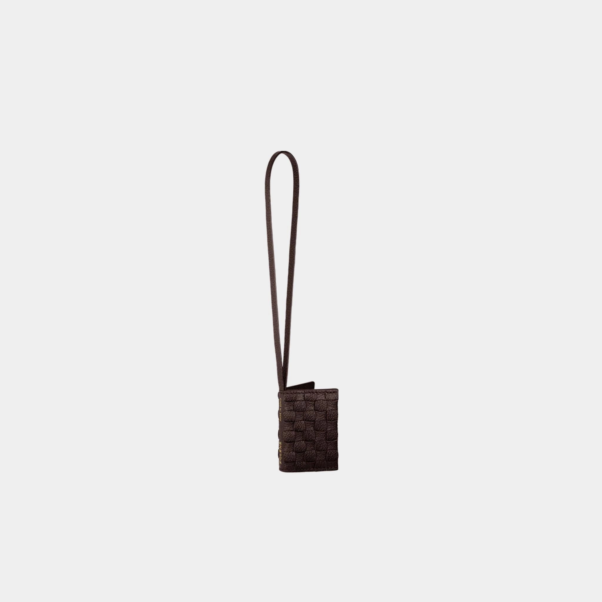 Polene The Writer Charm, Ebony, Front 
