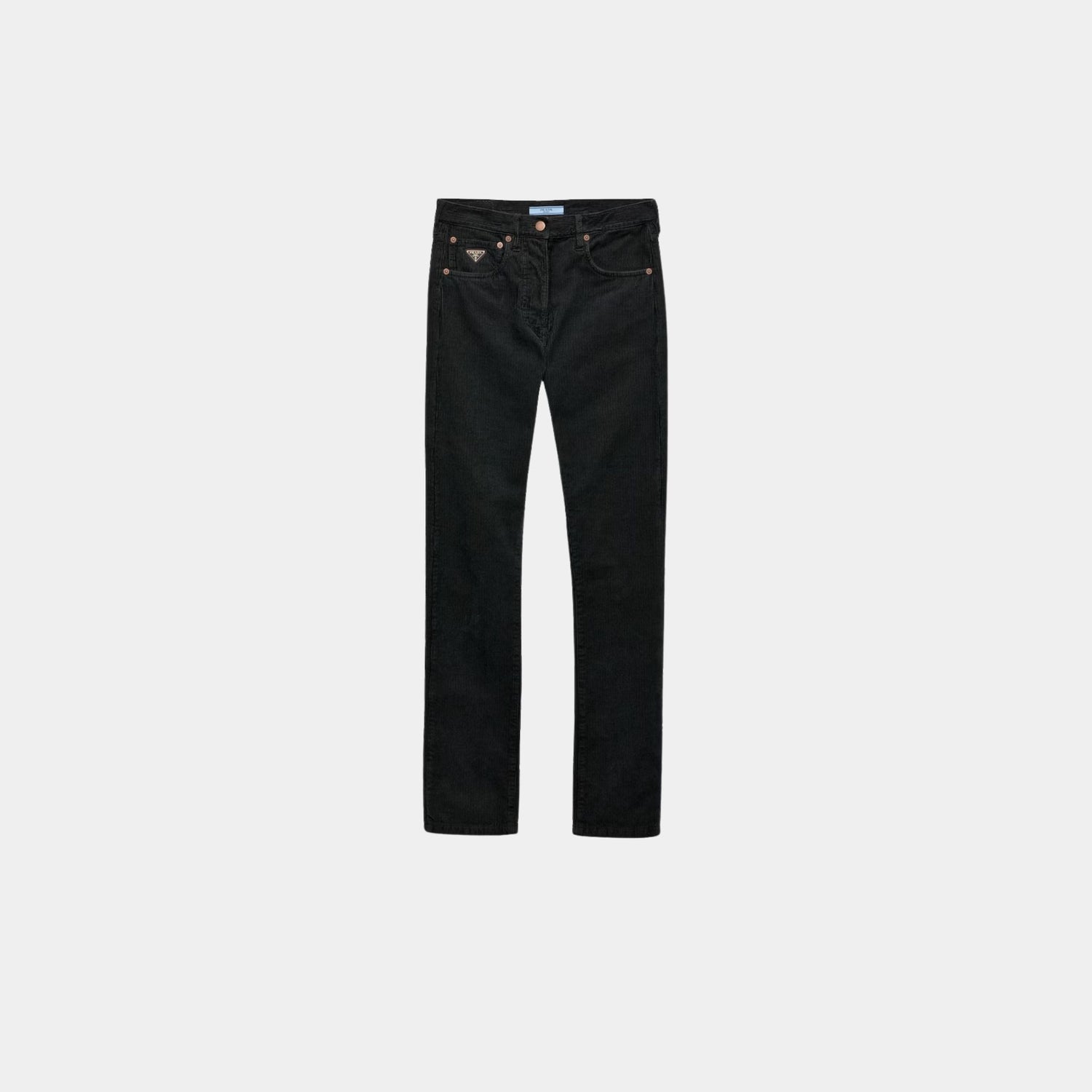 Prada Five-pocket Corduroy Jeans, Front