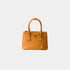 Prada Galleria Saffiano Leather Mini Bag, Amber, Front