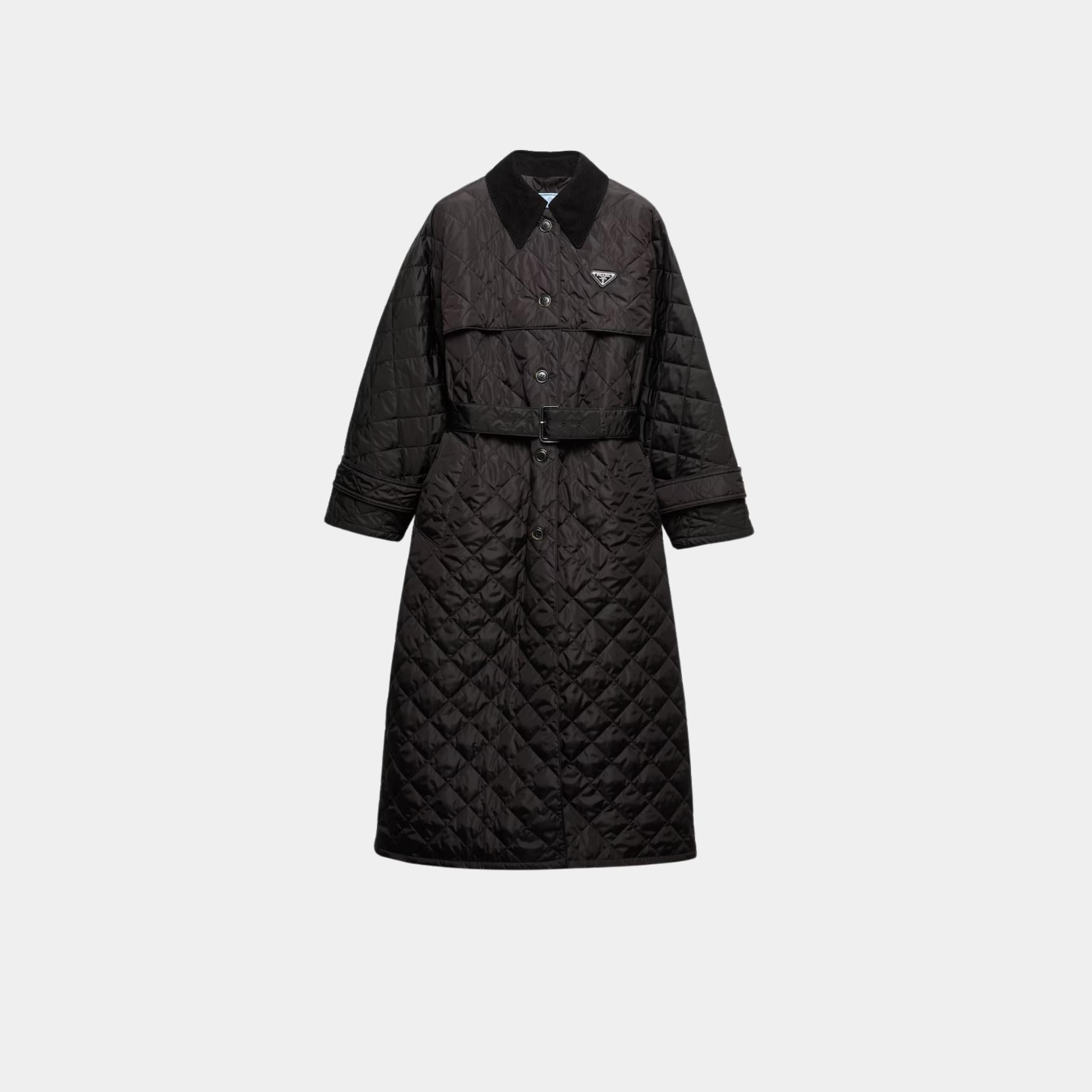 Prada Lightweight Re-Nylon Trench Coat, Front