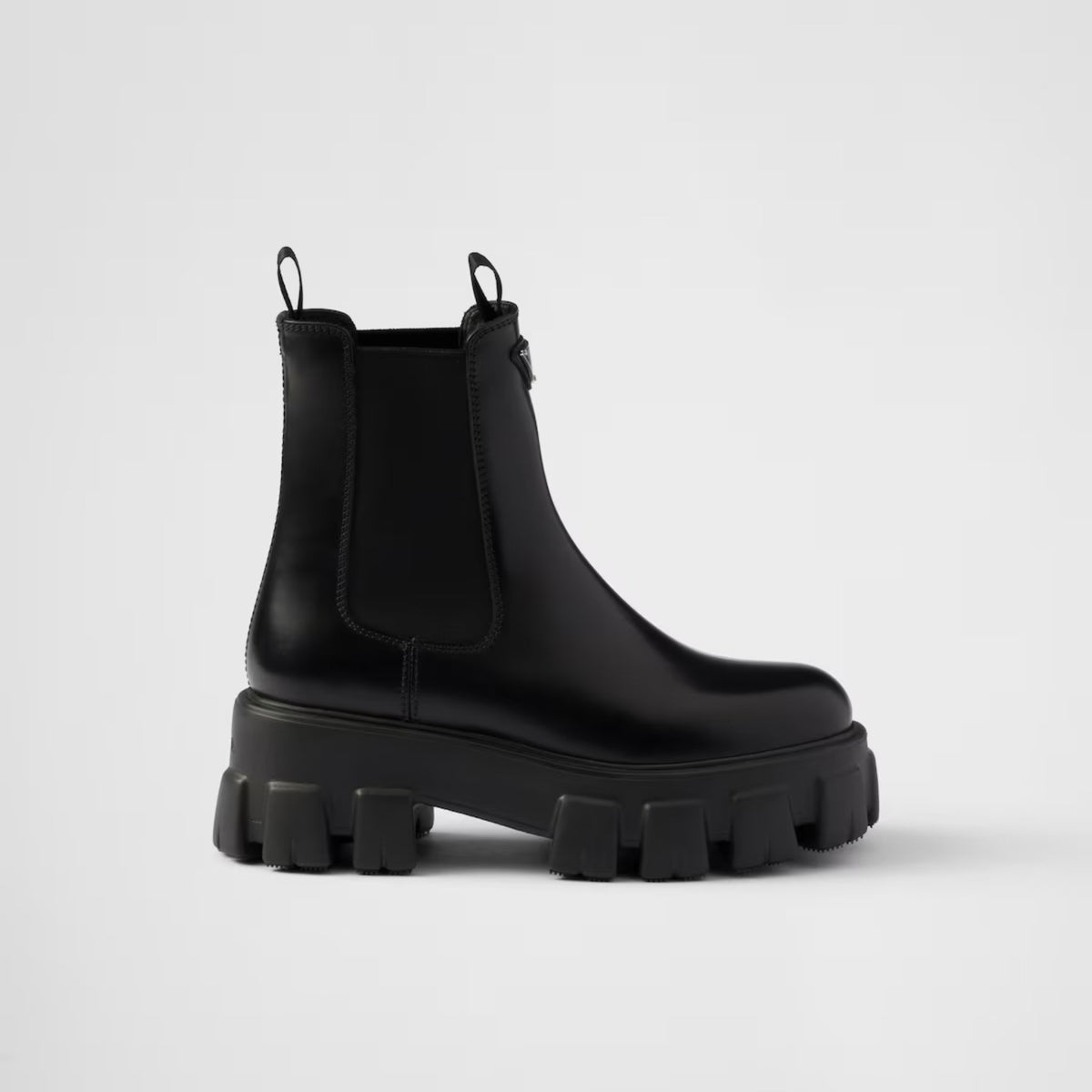 Monolith Brushed Leather Chelsea Boots