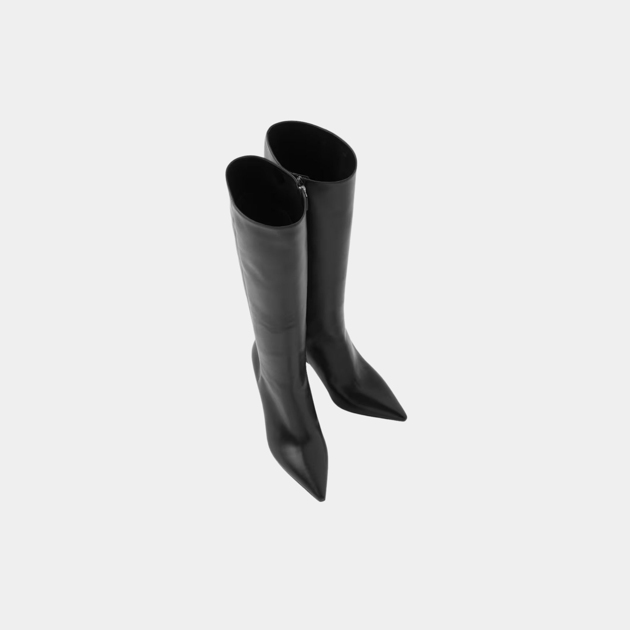 Prada Nappa Leather Knee High Boots, Top