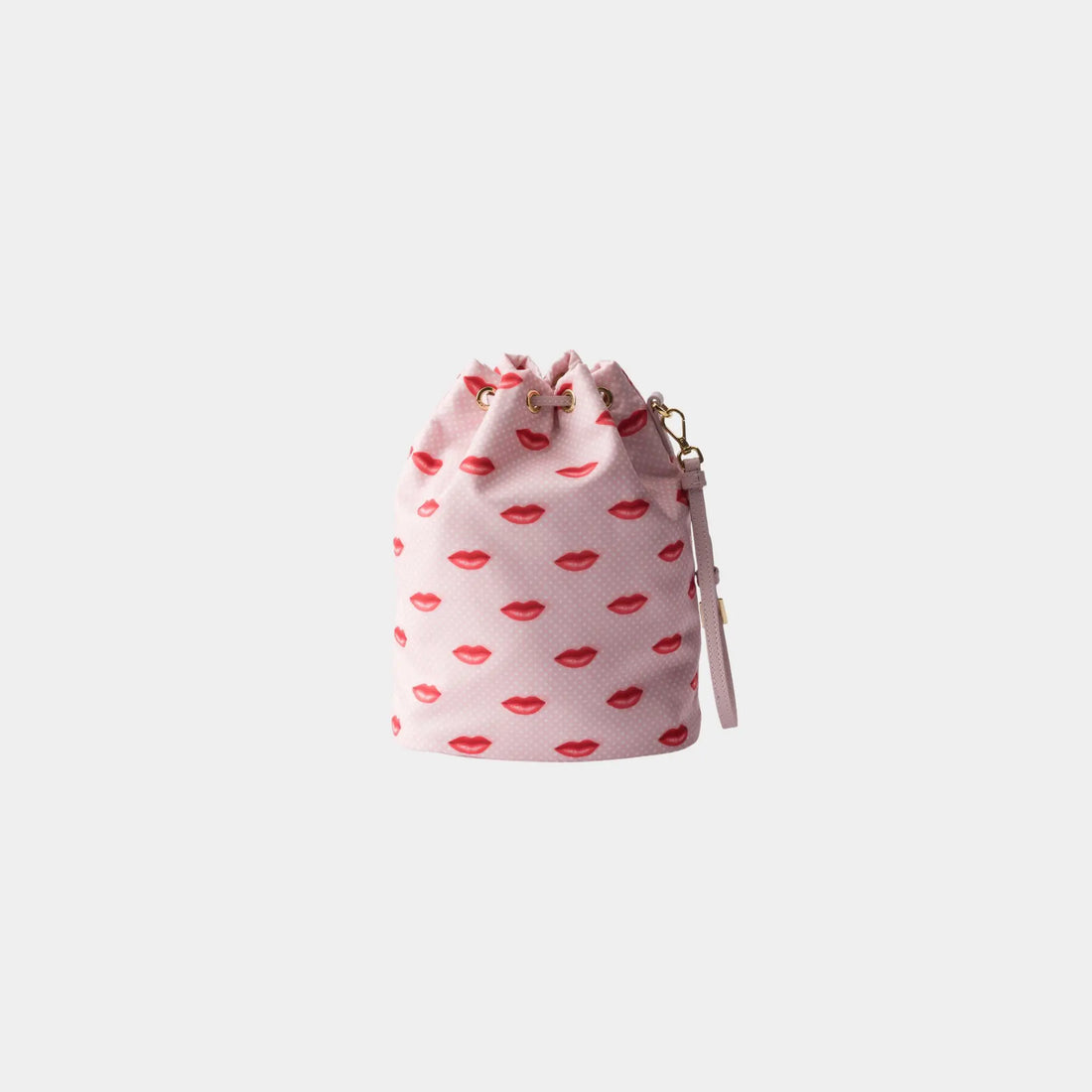 Prada Printed Re-Nylon pouch, Pink, back 
