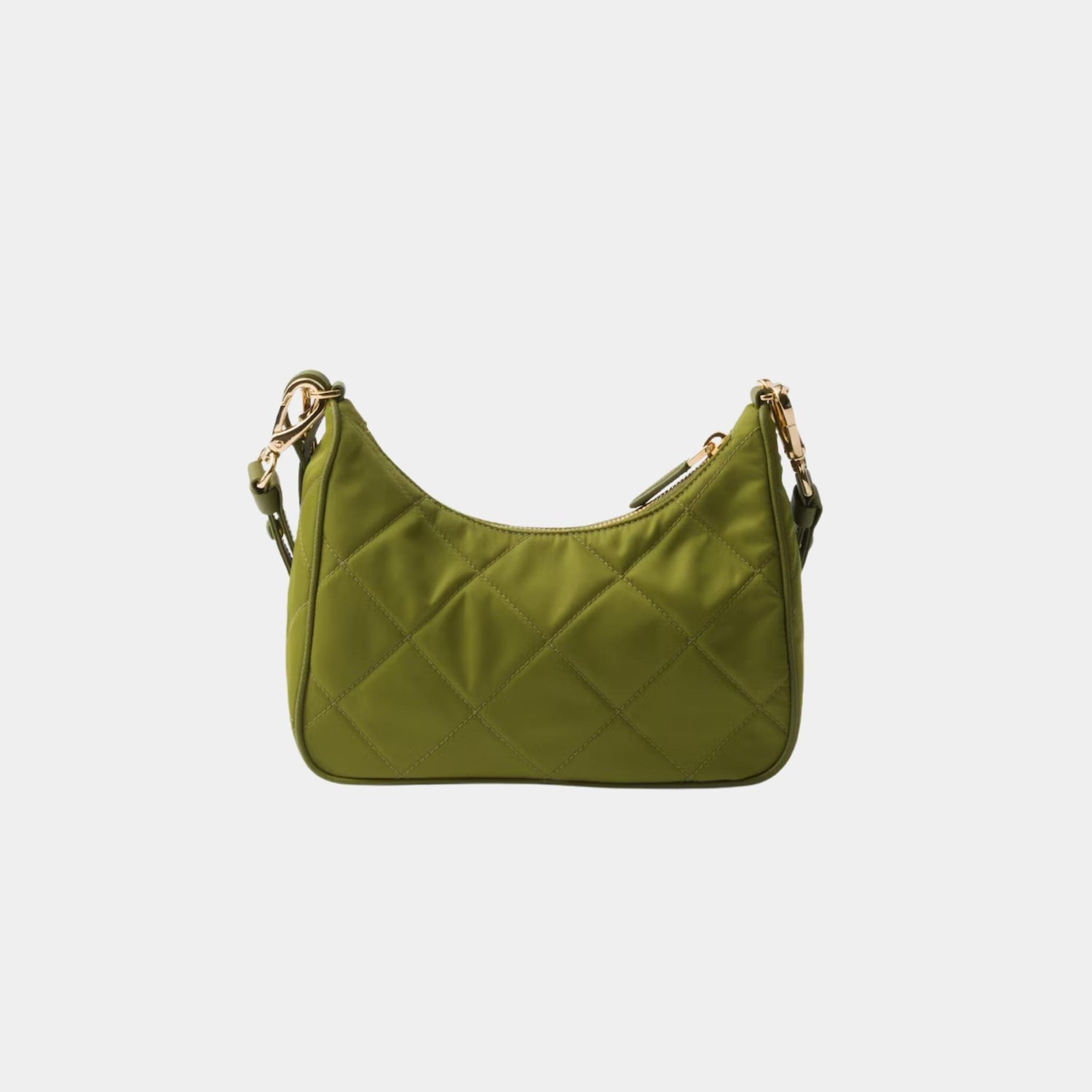 Prada Re-Edition 1995 Chaine Re-Nylon Mini Bag, Ivy Green, Back