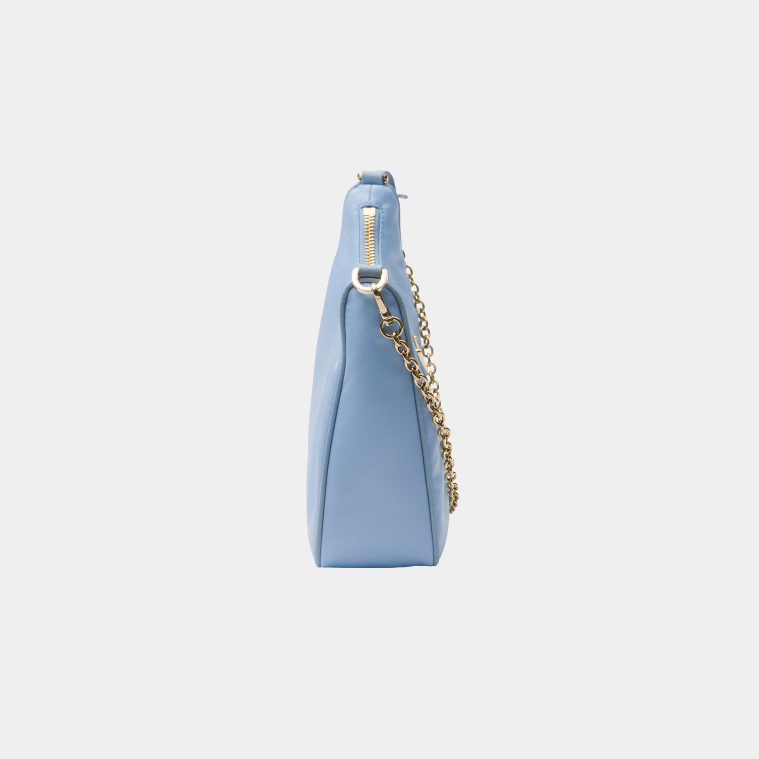 Prada Re-Edition 2005 Re-Nylon Bag, Pale Blue, Side