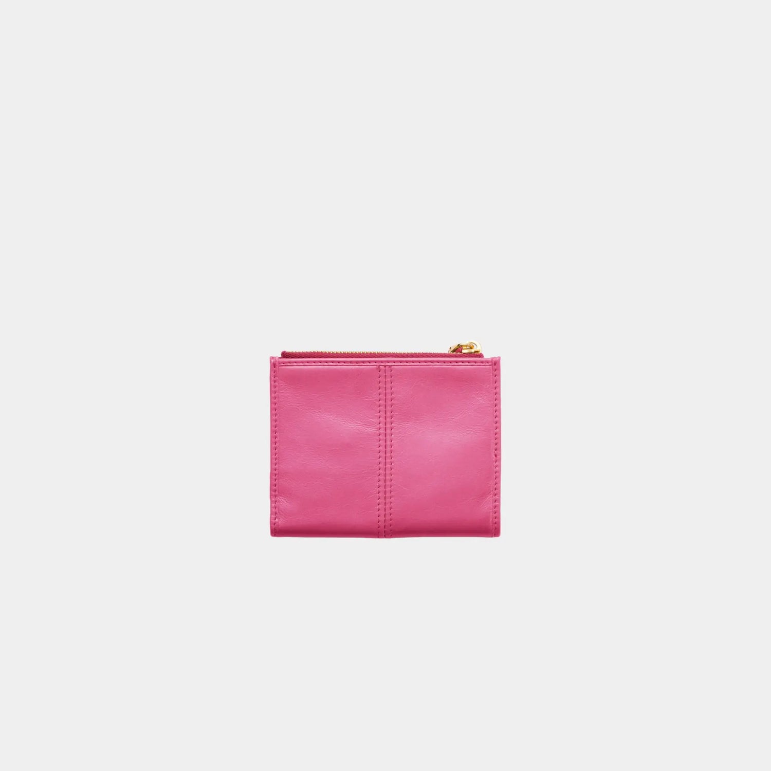 Prada Small leather Wallet, Peony Pink , Back 