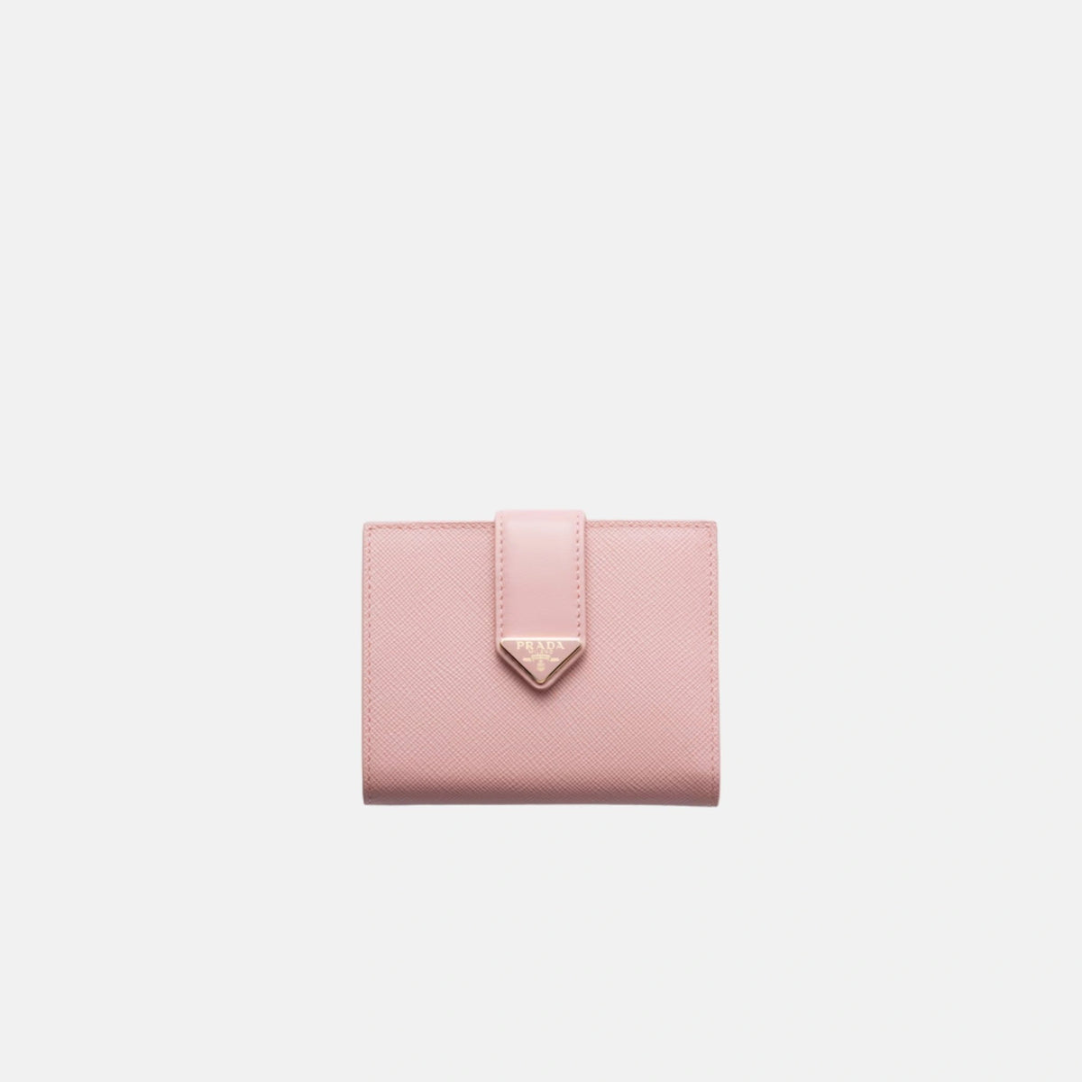 Small Saffiano and Smooth Leather Wallet