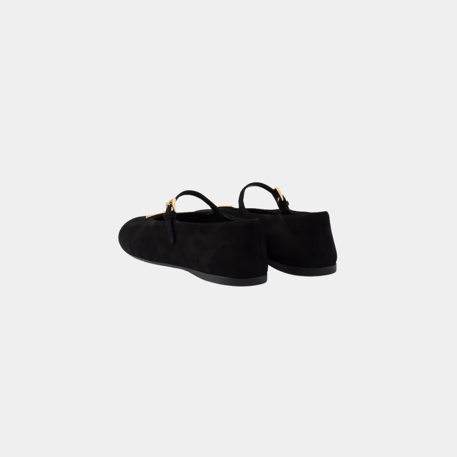 Prada Suede Ballerinas Goatskin, Back