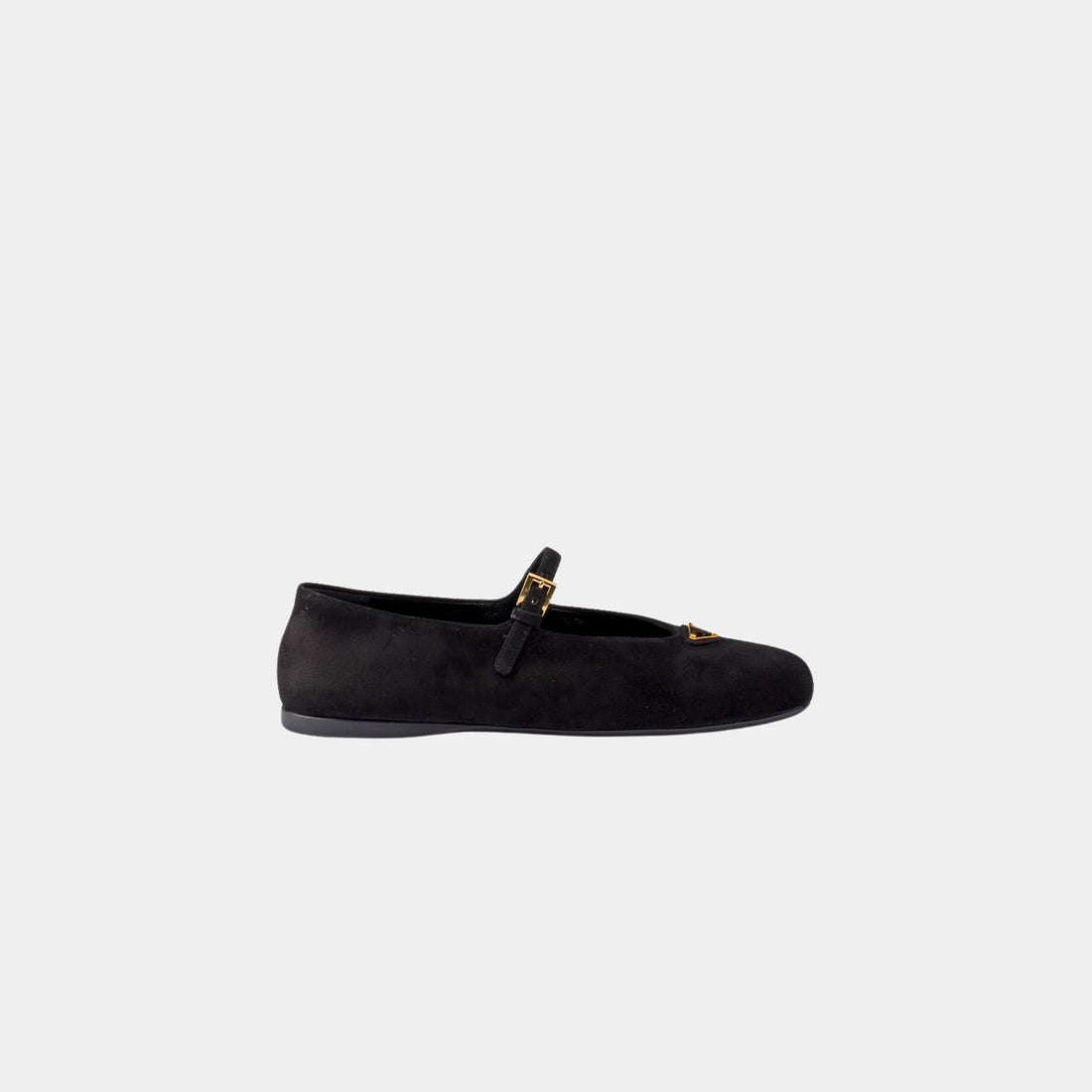 Prada Suede Ballerinas Goatskin, Side