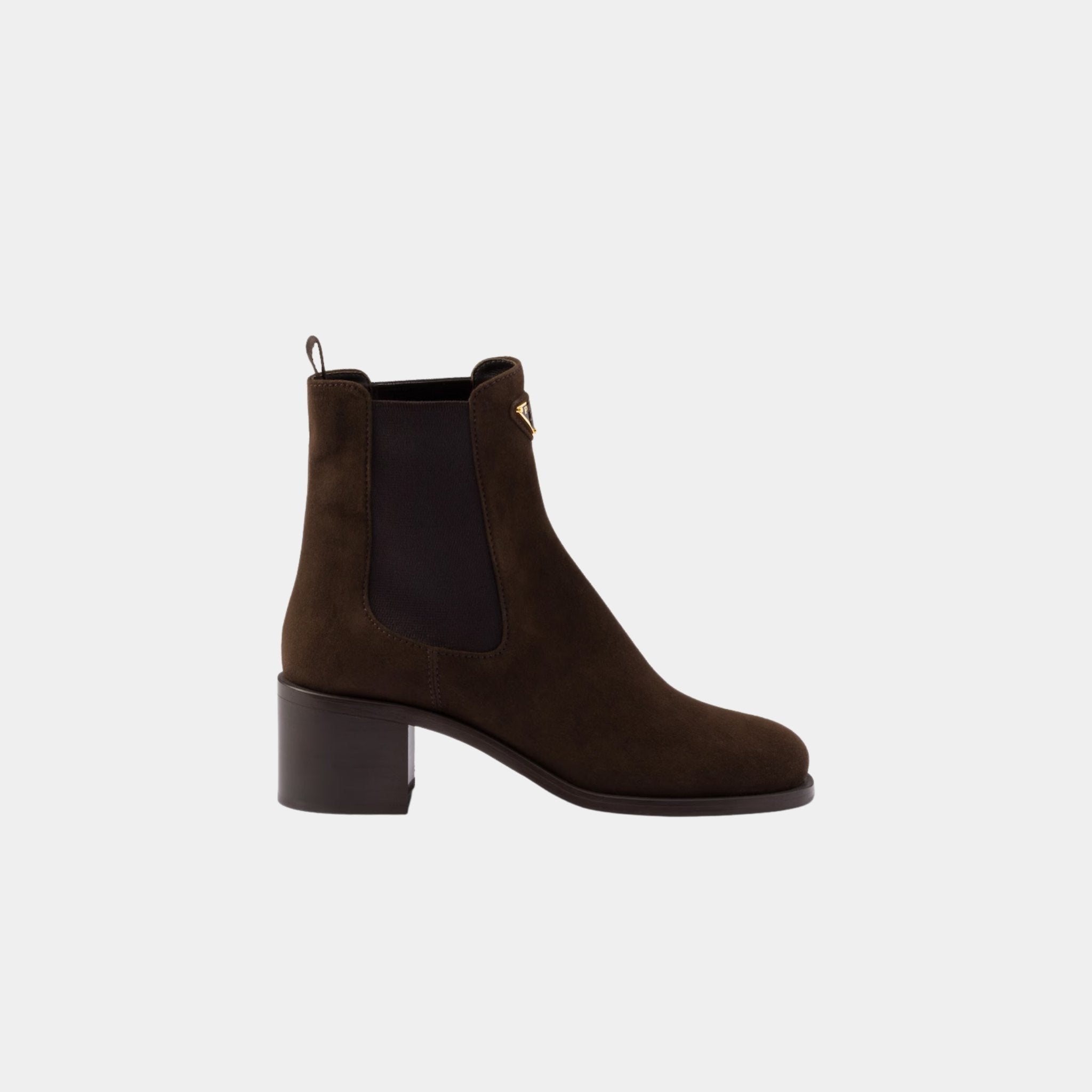 Prada Suede Booties, Side