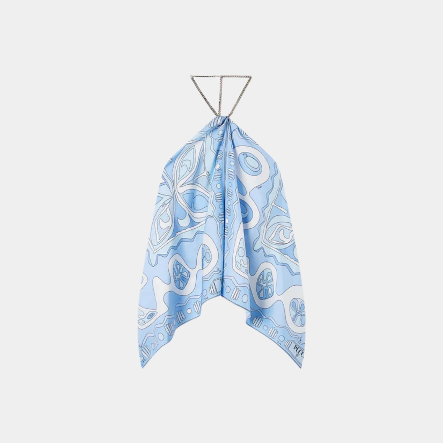 Pucci Angoli Print Chain Top, Front