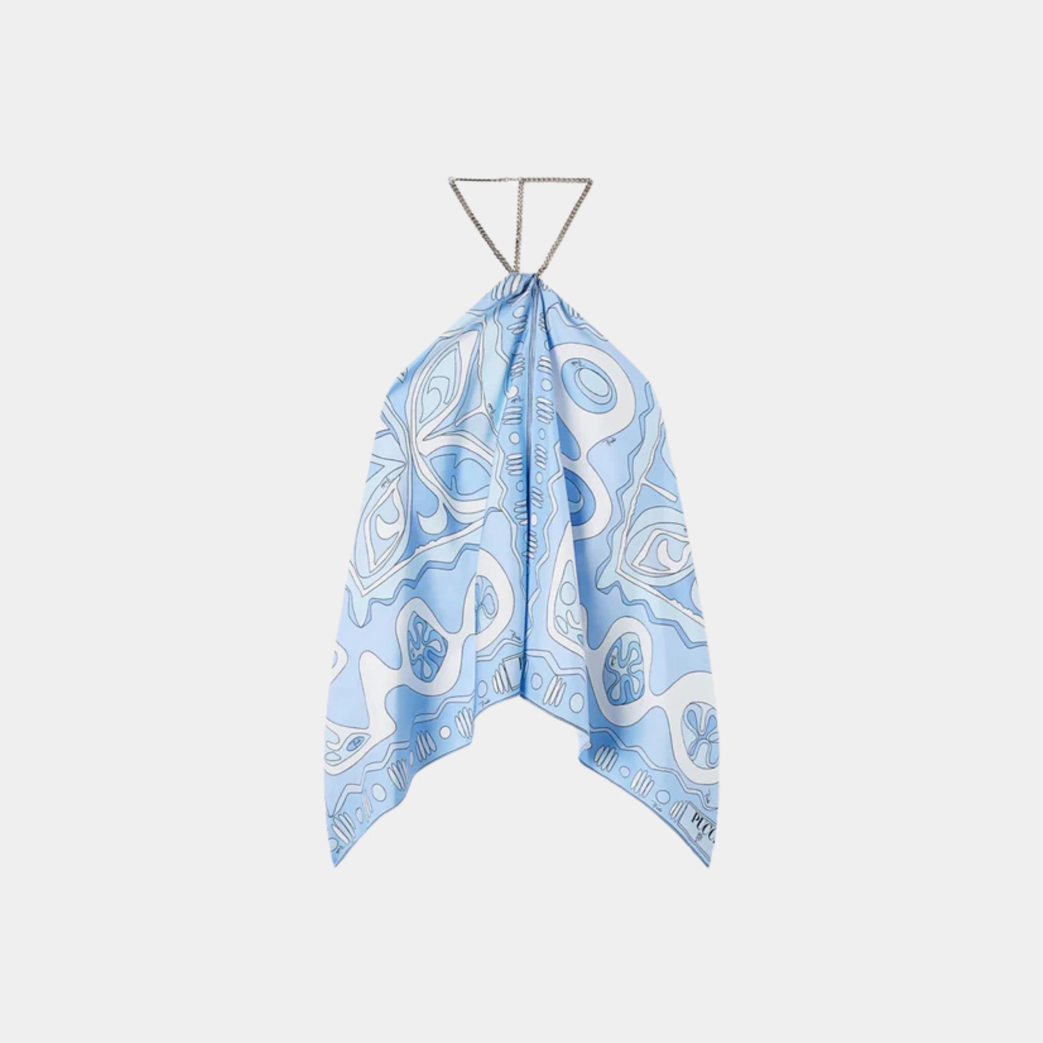 Pucci Angoli Print Chain Top, Front