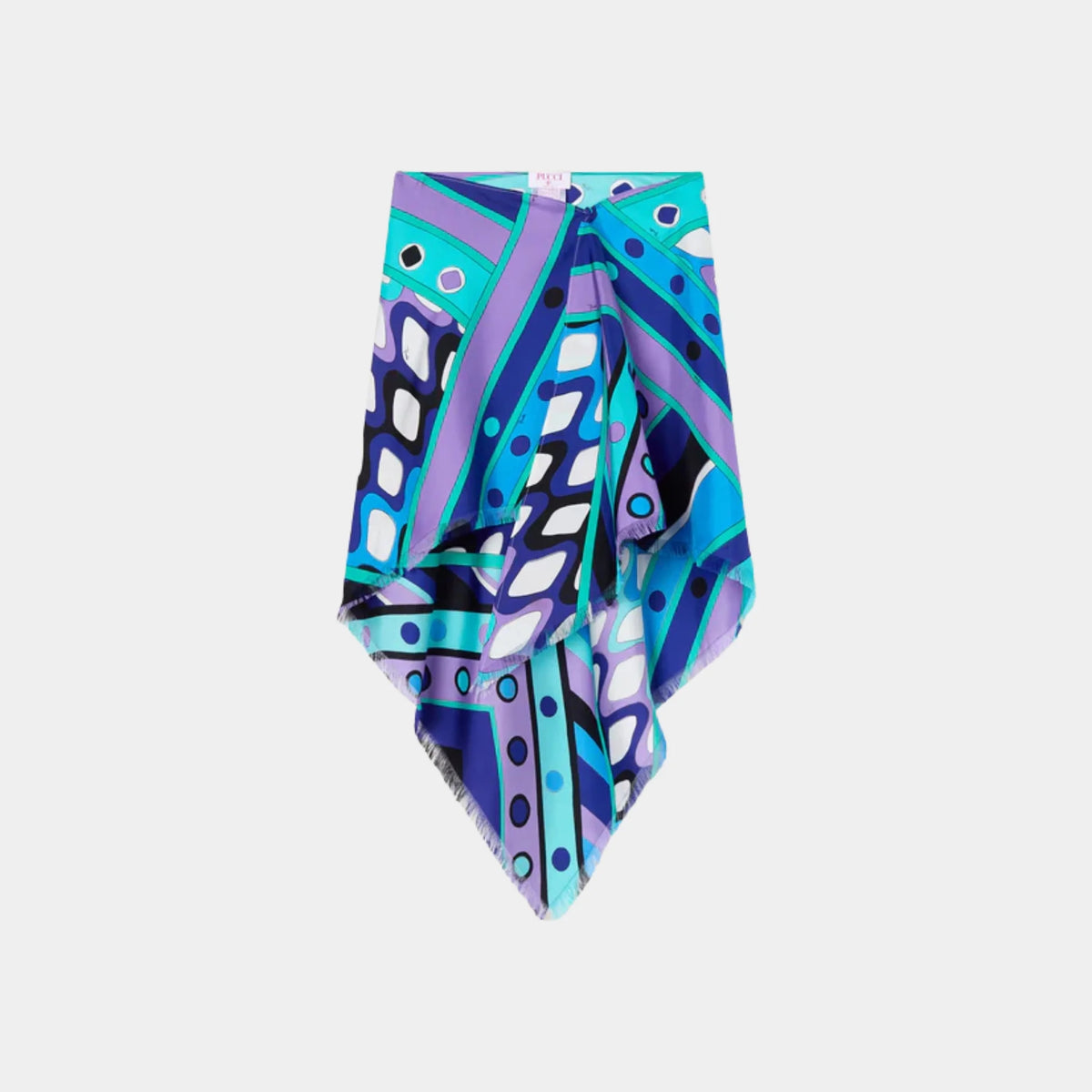 Vivara Print Silk Skirt