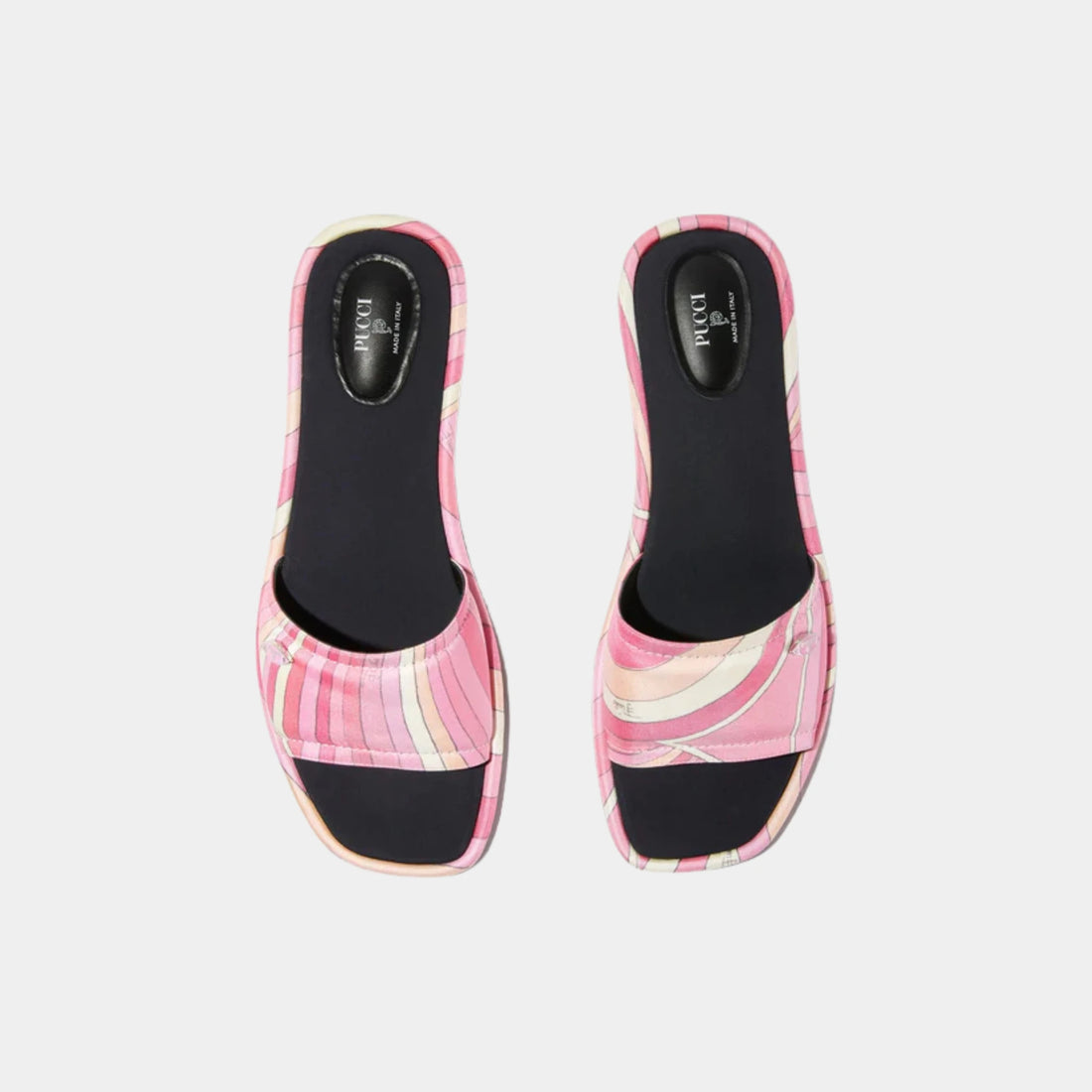 Pucci Yummy Sandals, Pink, Top