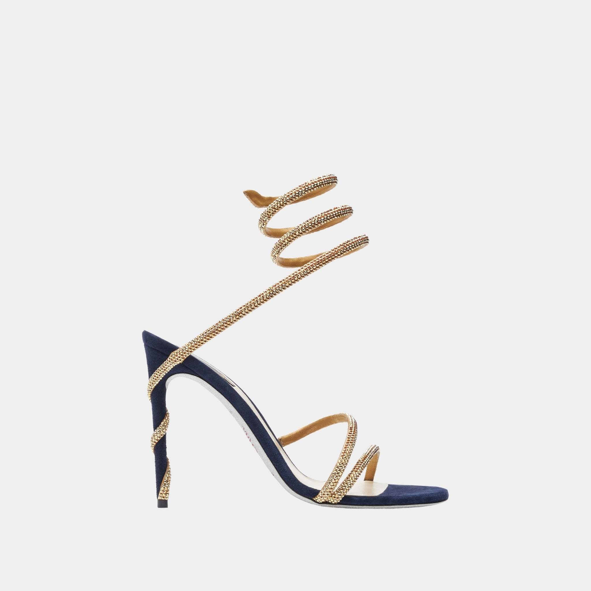 Rene Caovilla Margot Sandal Crystal 105 – SANDS