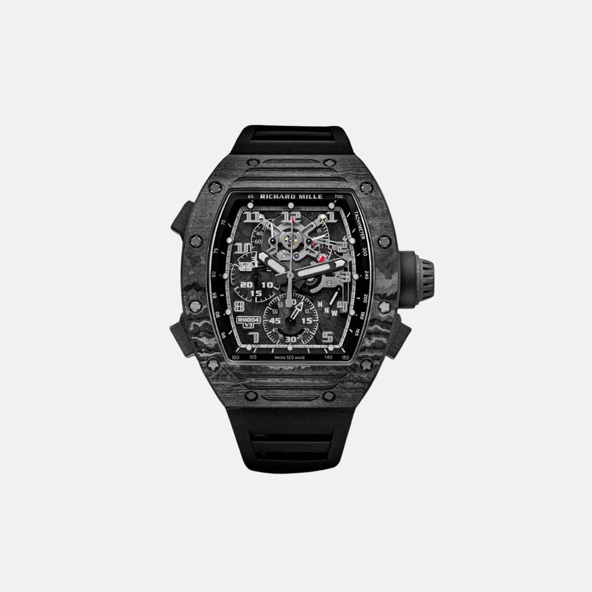 ساعة Richard Mille RM004 V3 CA Split Seconds Chronograph من كربون NTPT
