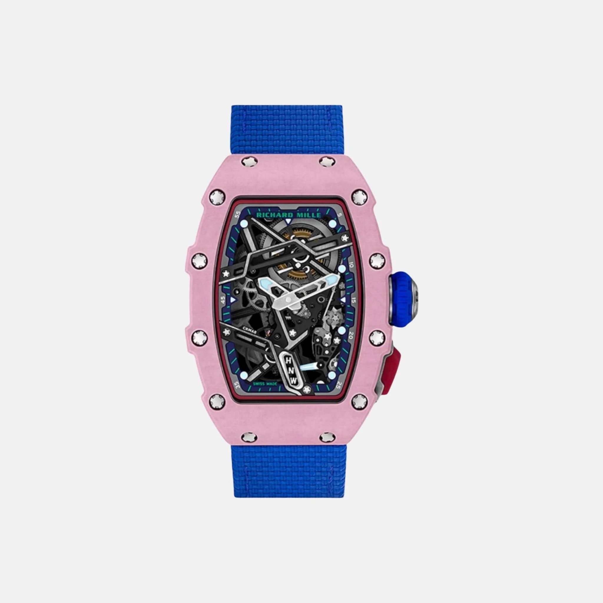 Richard Mille RM07-04 Yuliya Levchenko Blue and Pink, Front