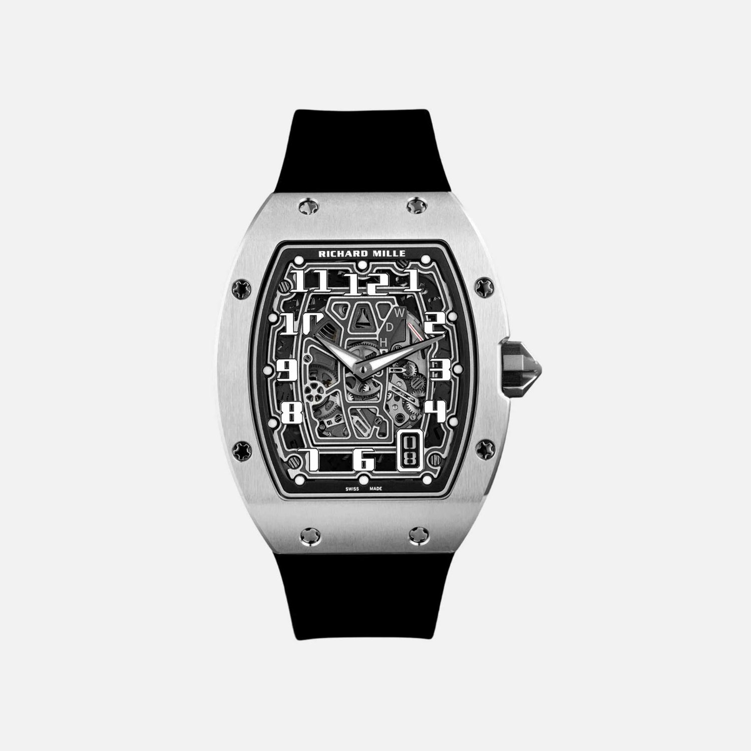 Richard Mille RM67-01 TI Extra Flat Automatic Black Dial, Front