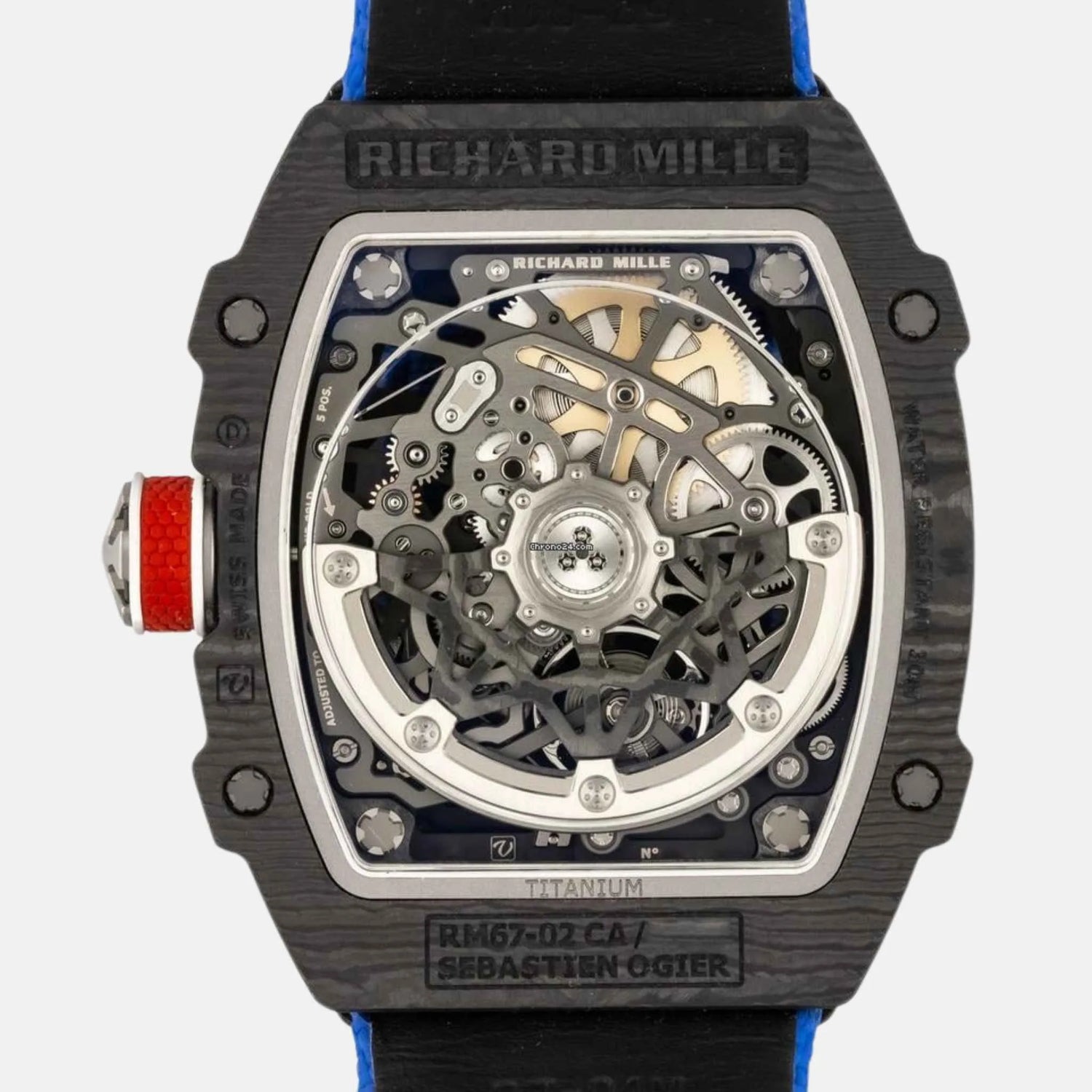Richard Mille RM67-02 Sebastien Ogier, Back