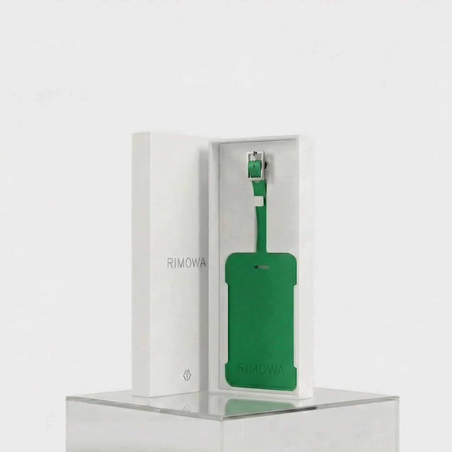 Rimowa Address Holder, Clover Green Full Studio