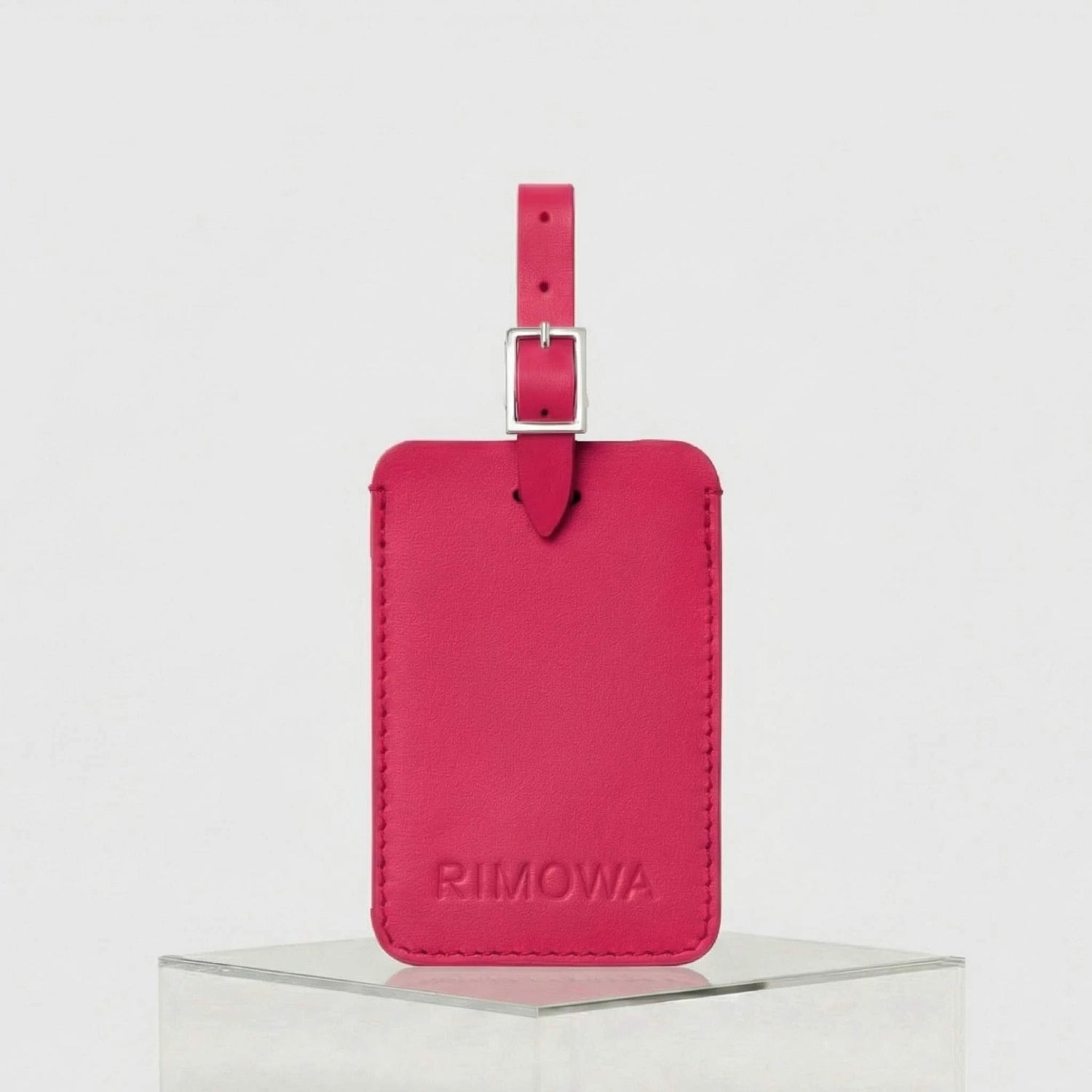 Rimowa Address Holder, Orchid Pink, Front Studio