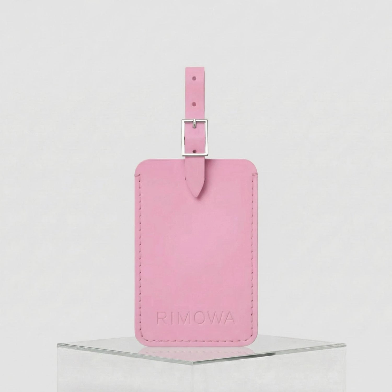 Rimowa Address Holder, Rose Pink, Front Studio
