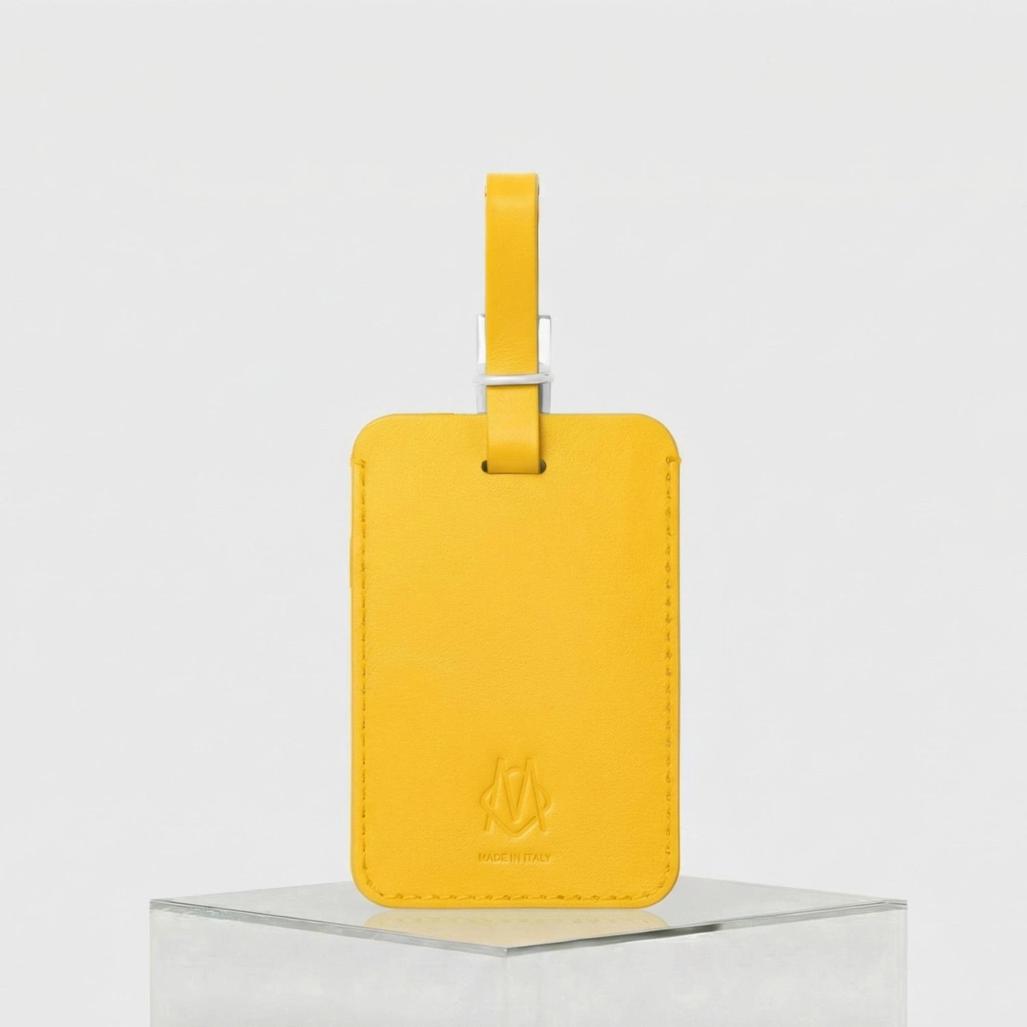 Rimowa Address Holder, Sunflower Yellow Back Studio