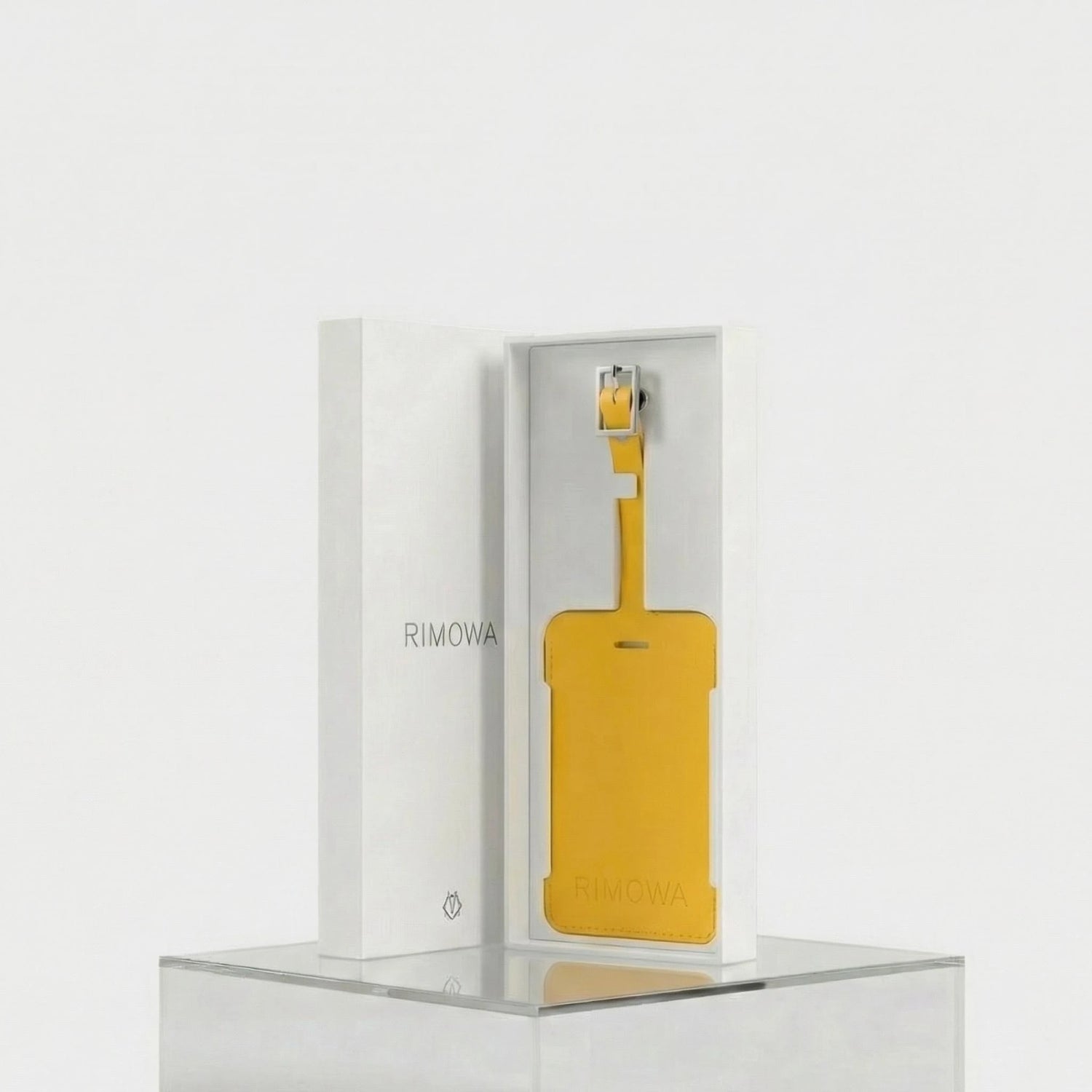 Rimowa Address Holder, Sunflower Yellow Full Studio