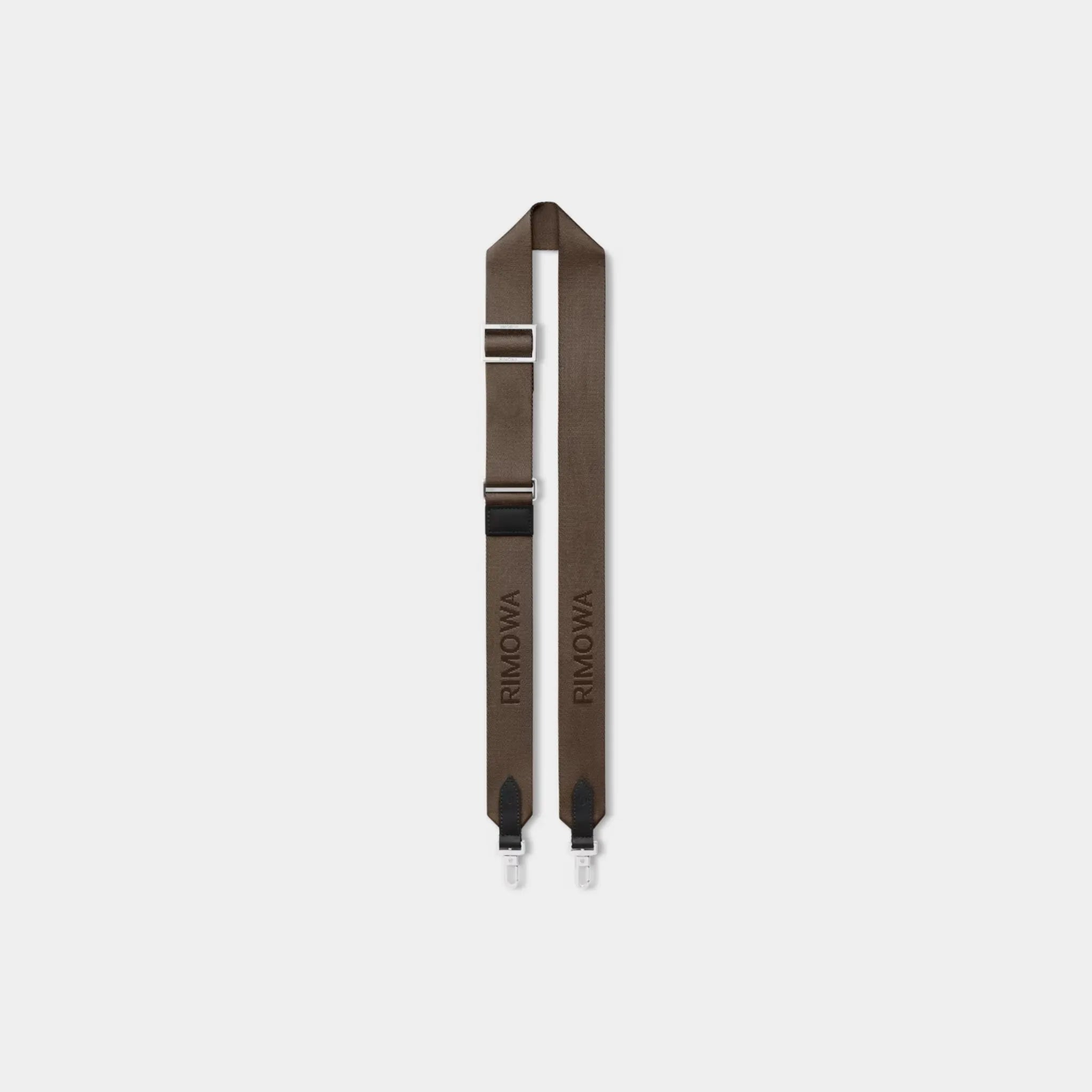 Rimowa Adjustable Shoulder Strap, Brown, Front