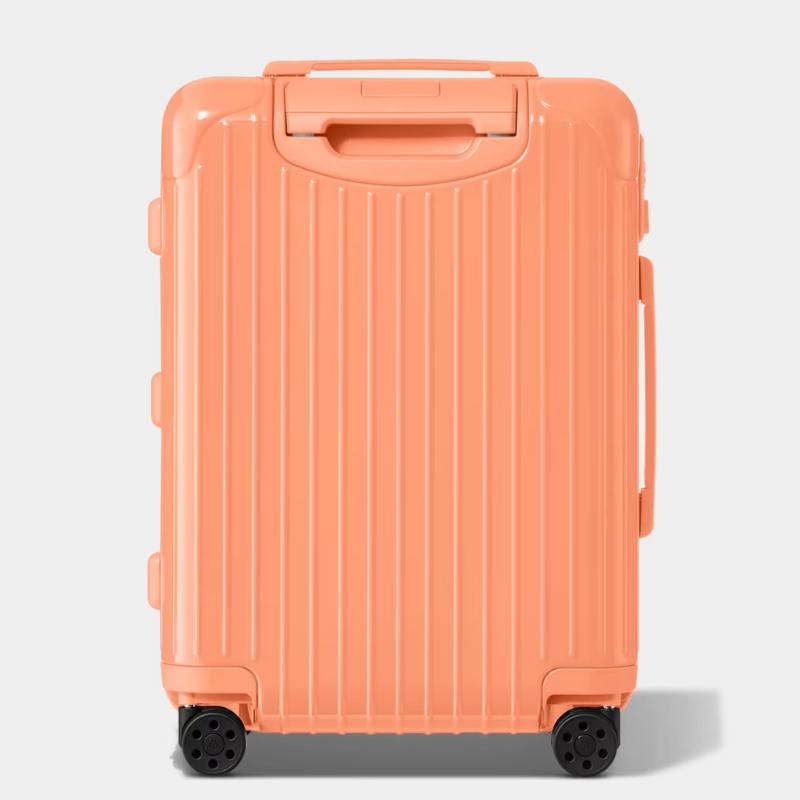 Rimowa Cabin Essential - Gloss Papaya Orange, Back View