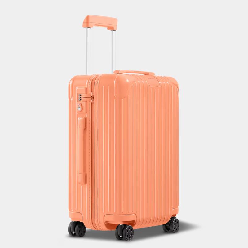 Rimowa Cabin Essential - Gloss Papaya Orange, Side View